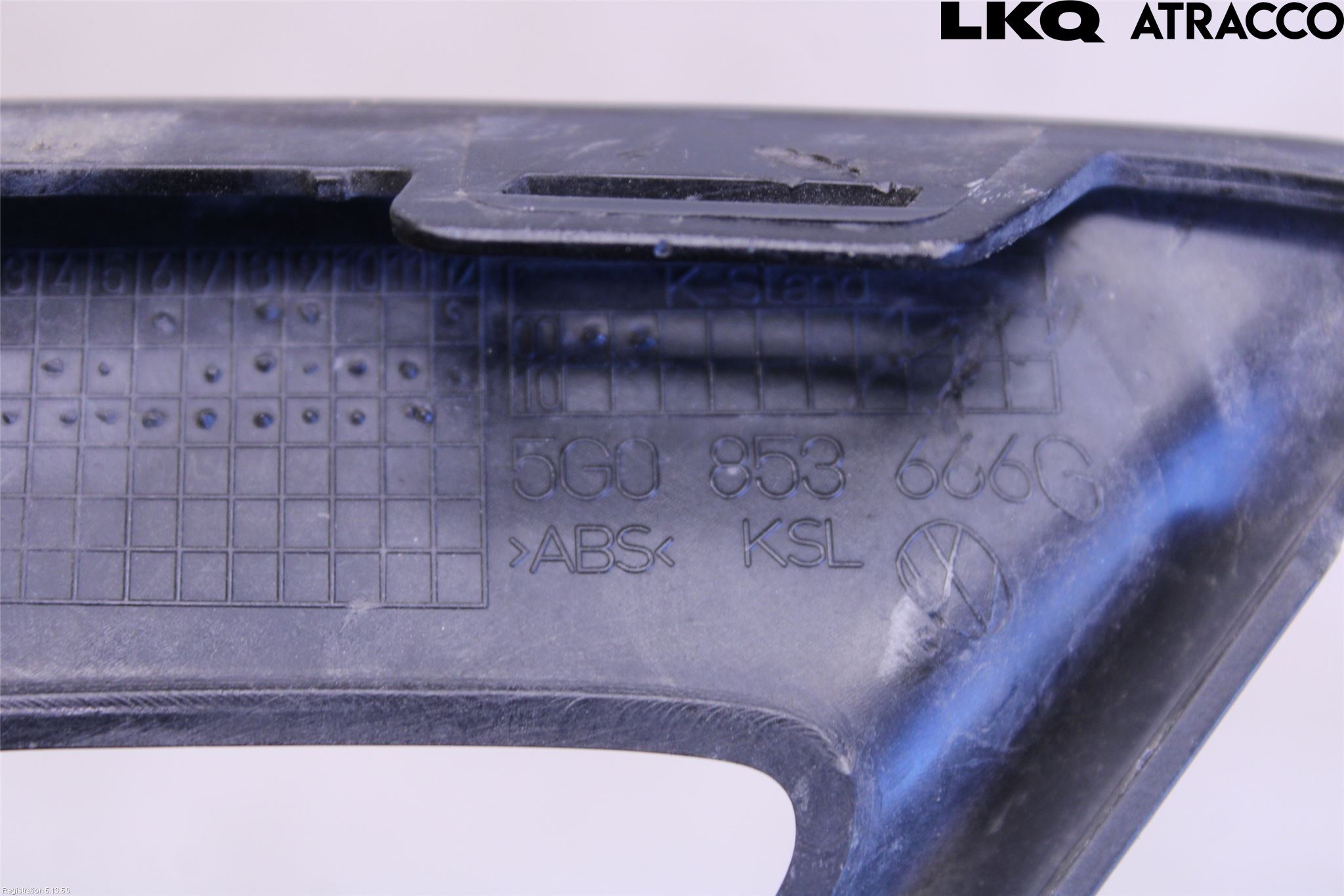 Volkswagen VW GOLF / E-GOLF VII 13-20 Frontlykt Kurve-Tåkelys Ramme