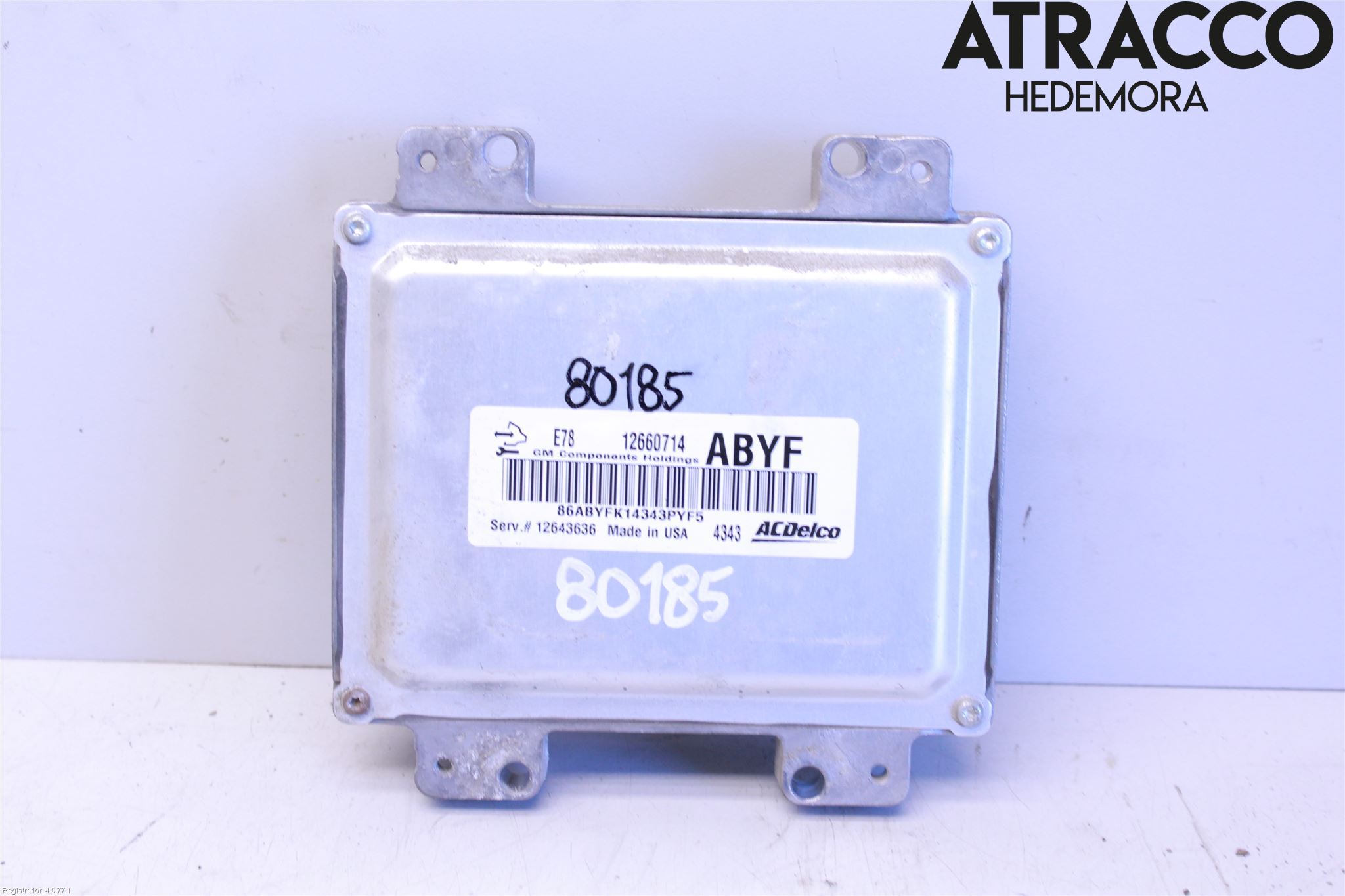Opel ASTRA J 10-15 Styreenhet Innsprøytning