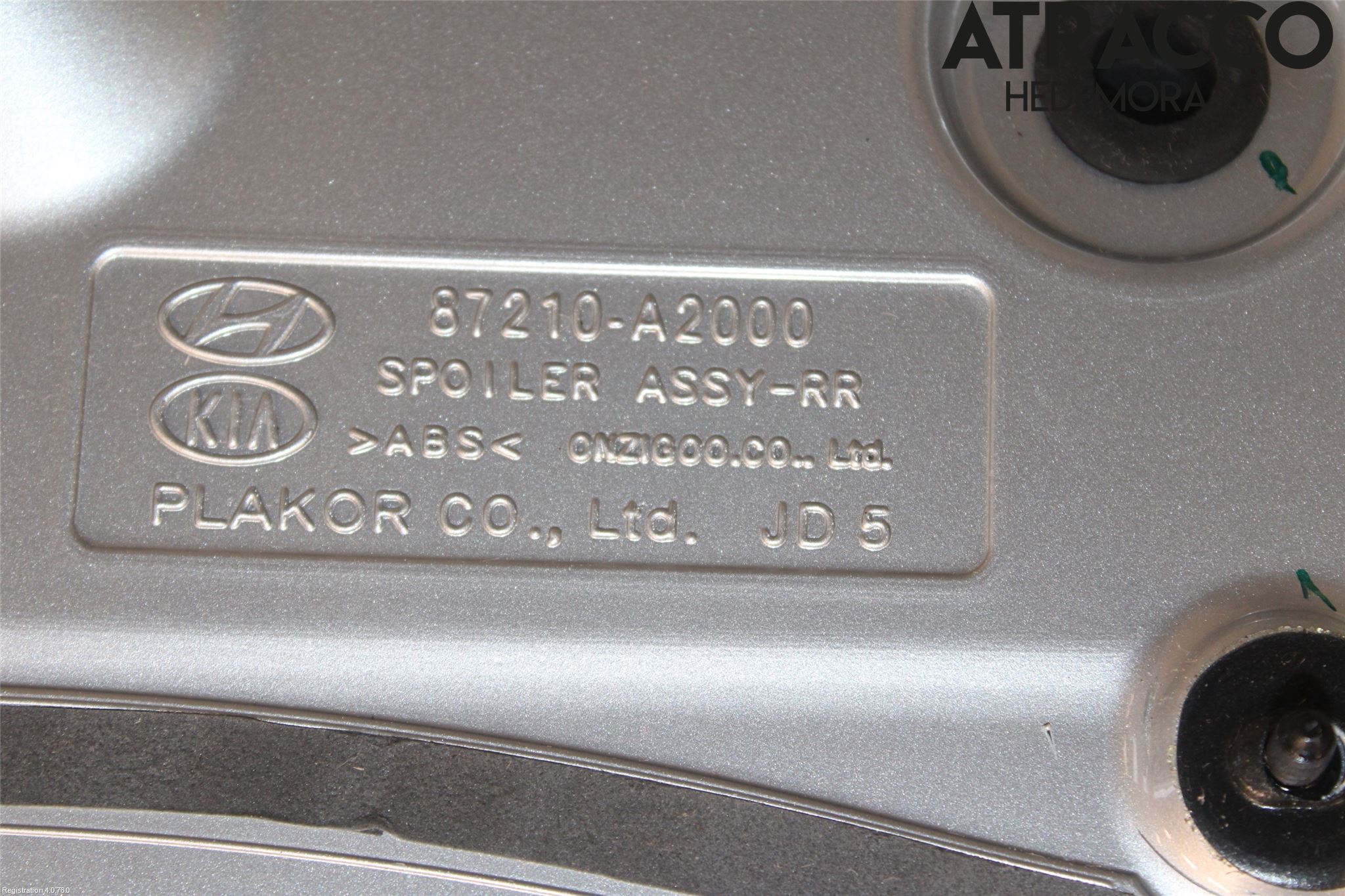 Kia CEED 12-18 Spoiler Bakluke