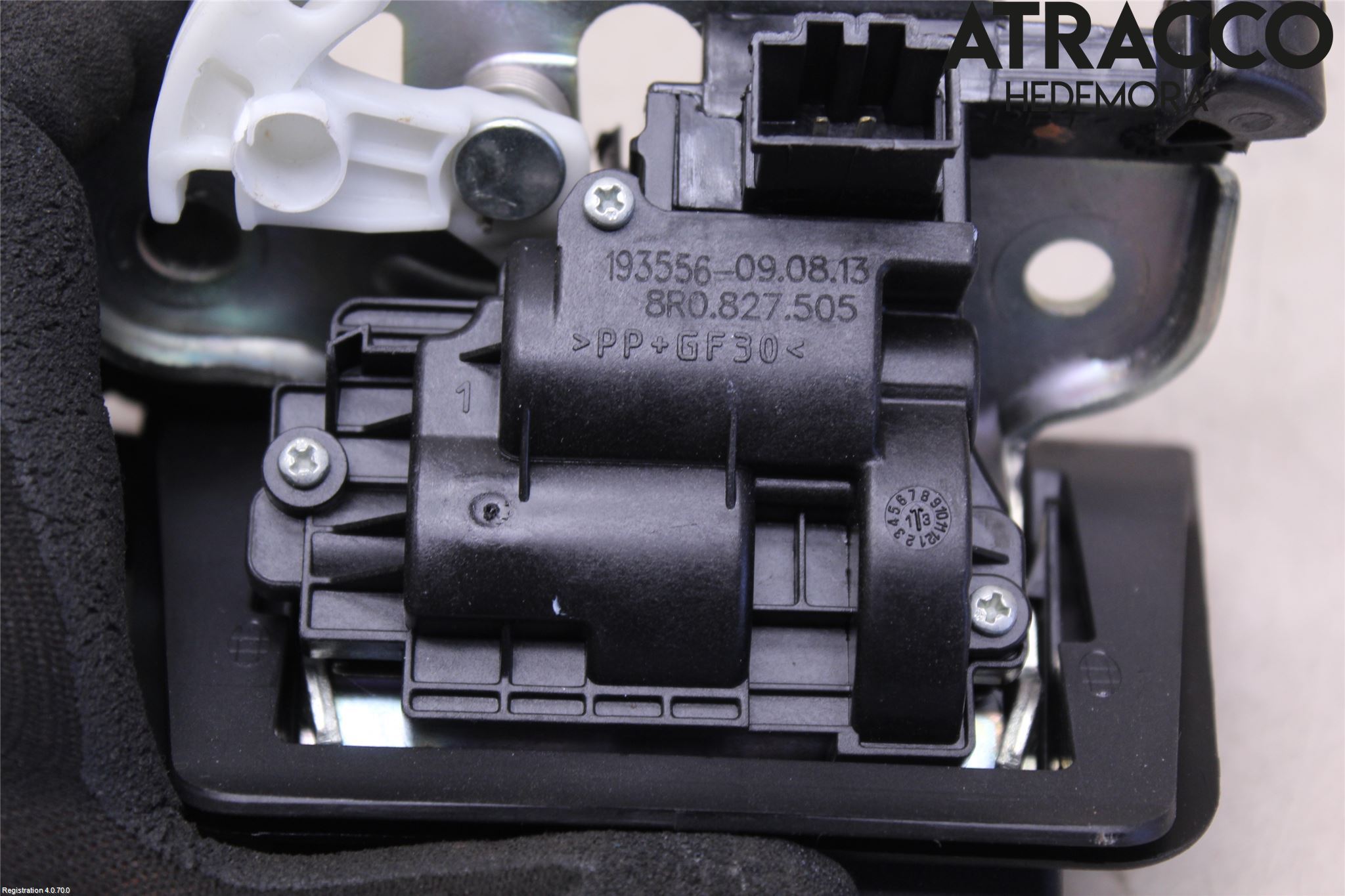 Audi A3/S3 8V 13-20 Bakluke-Lokk Låsekasse