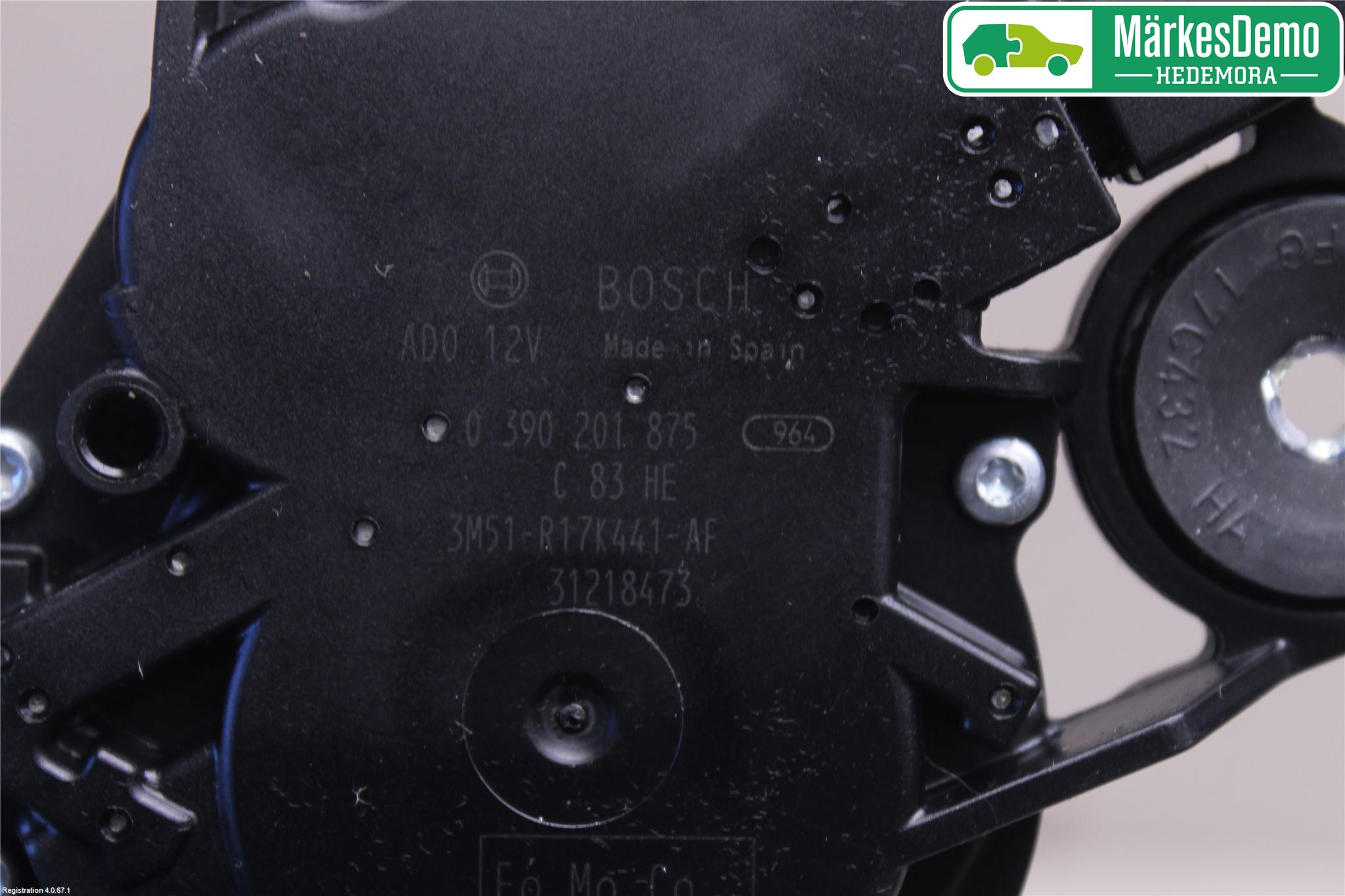 Ford S-MAX 06-15 Viskermotor Bakluke