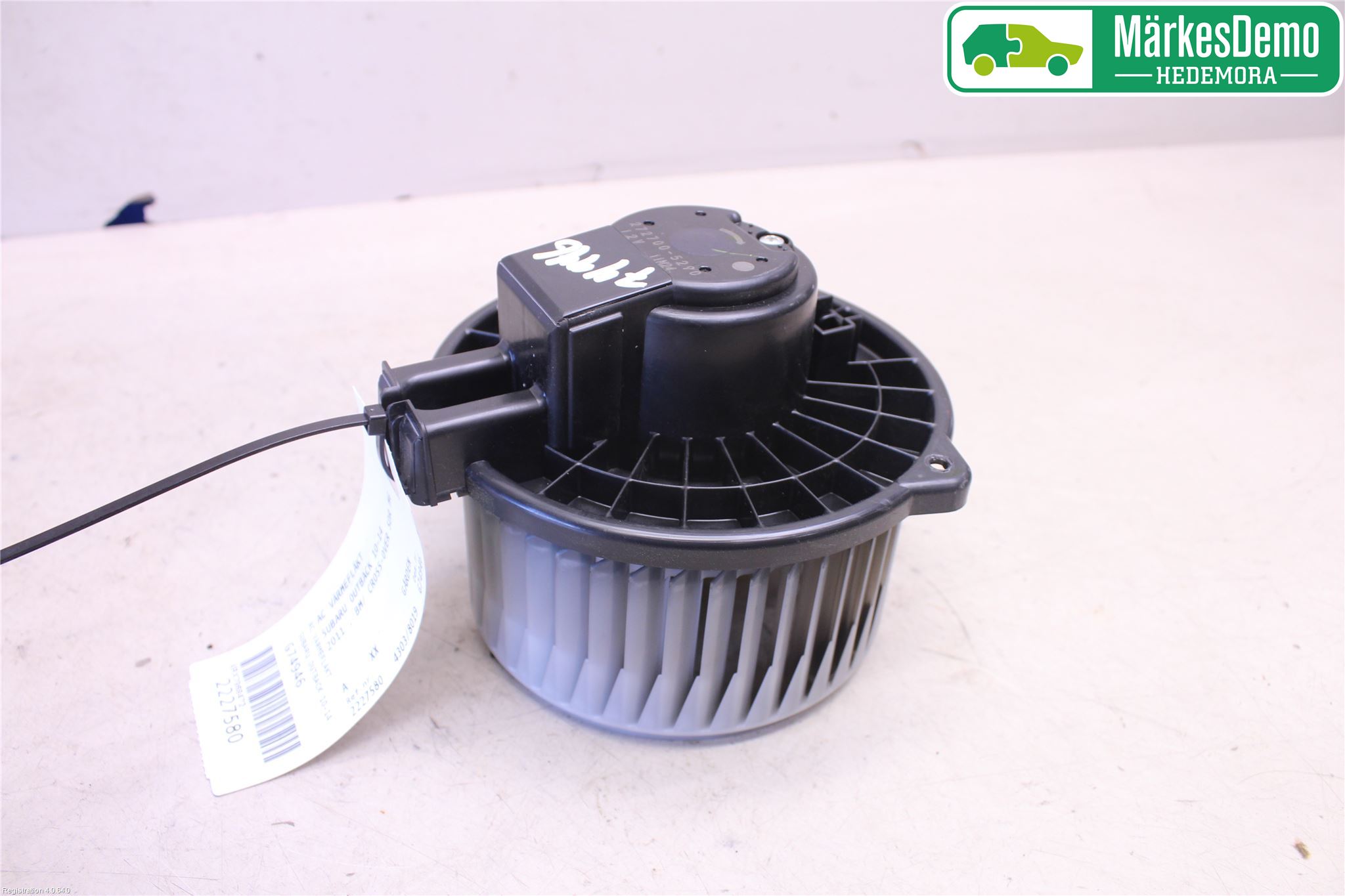Subaru OUTBACK 10-15 Varme Ac Varmeapparatvifte