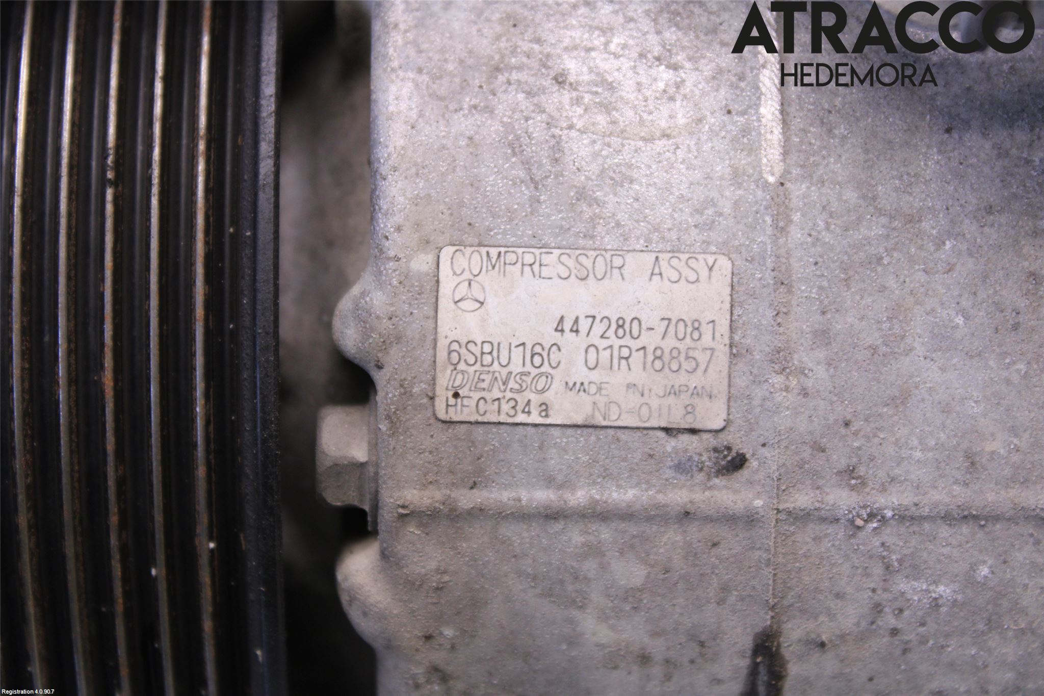 Mercedes-Benz MB E-KLASS (W212) 09-16 Varme Ac Kompressor