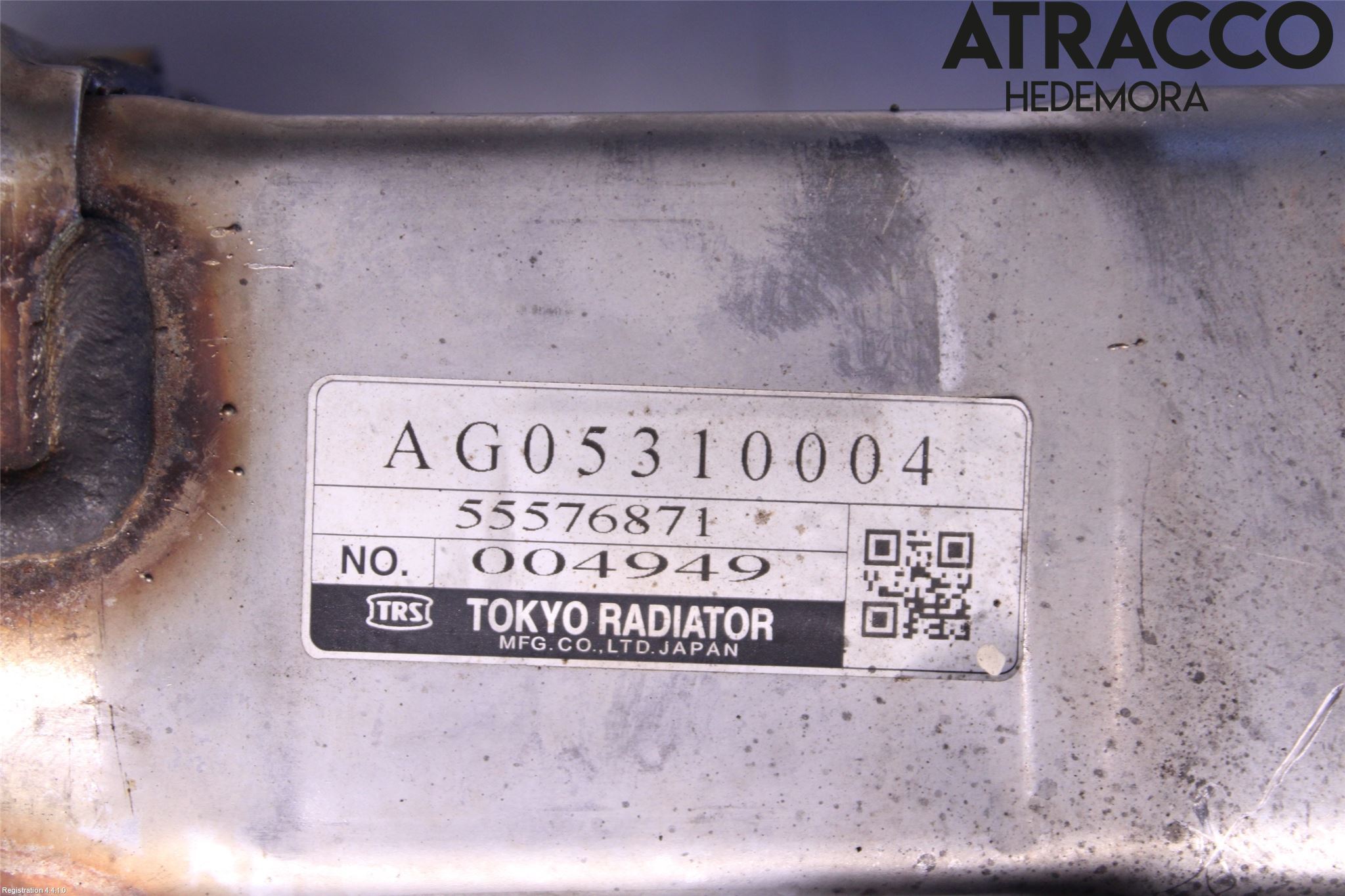 Opel ASTRA J 10-15 Eksos Kjøler