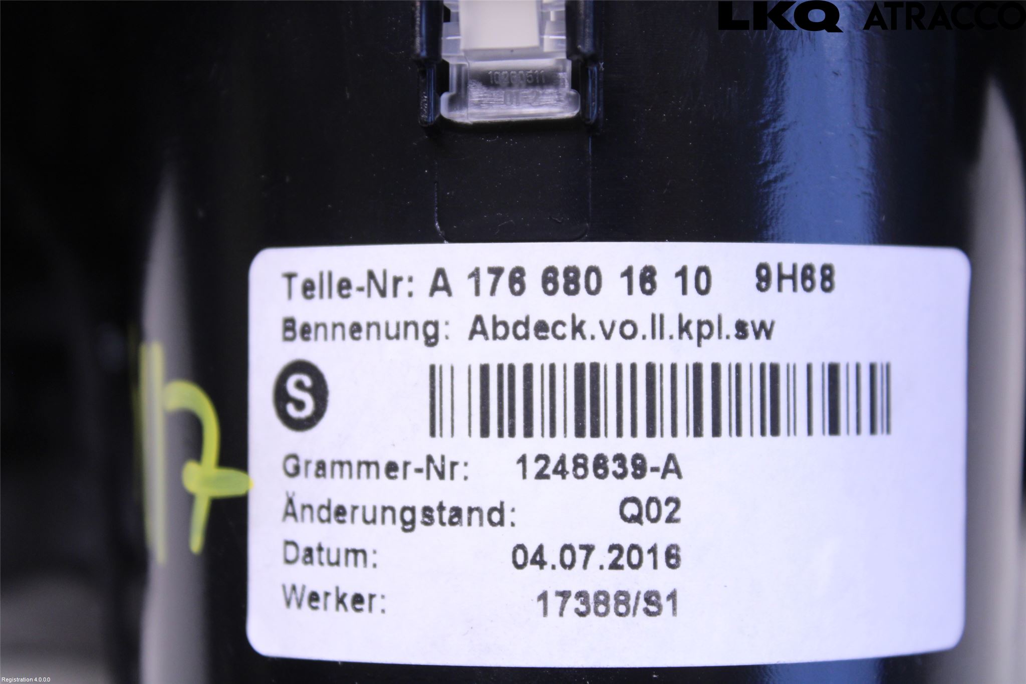 Mercedes-Benz MB CLA-KLASS (C117/X117) 13-19 Innr Koppholder