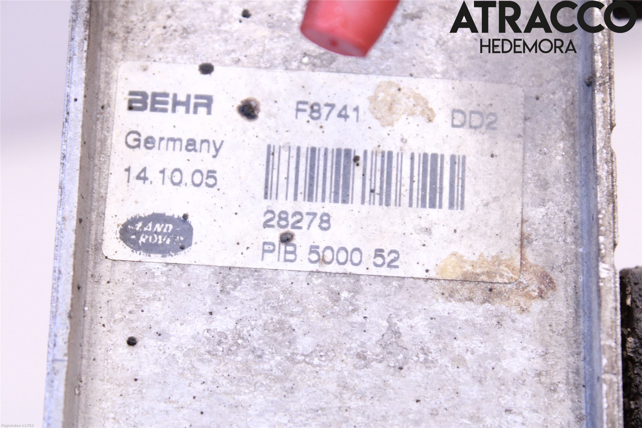 Landrover RANGE ROVER SPORT (L320) 05-09 Drivstoffkjøler