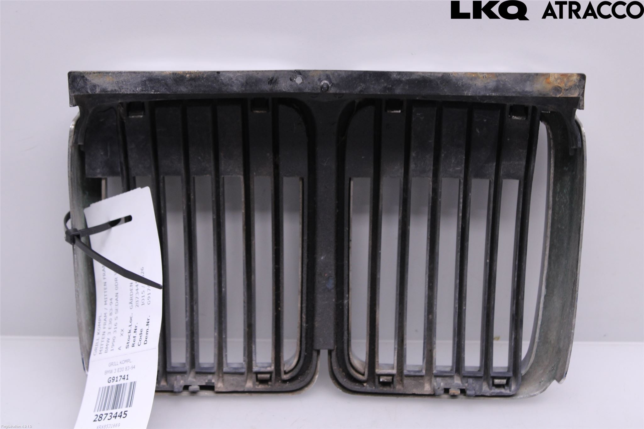 BMW 3 E30 83-94 Grill Komplett