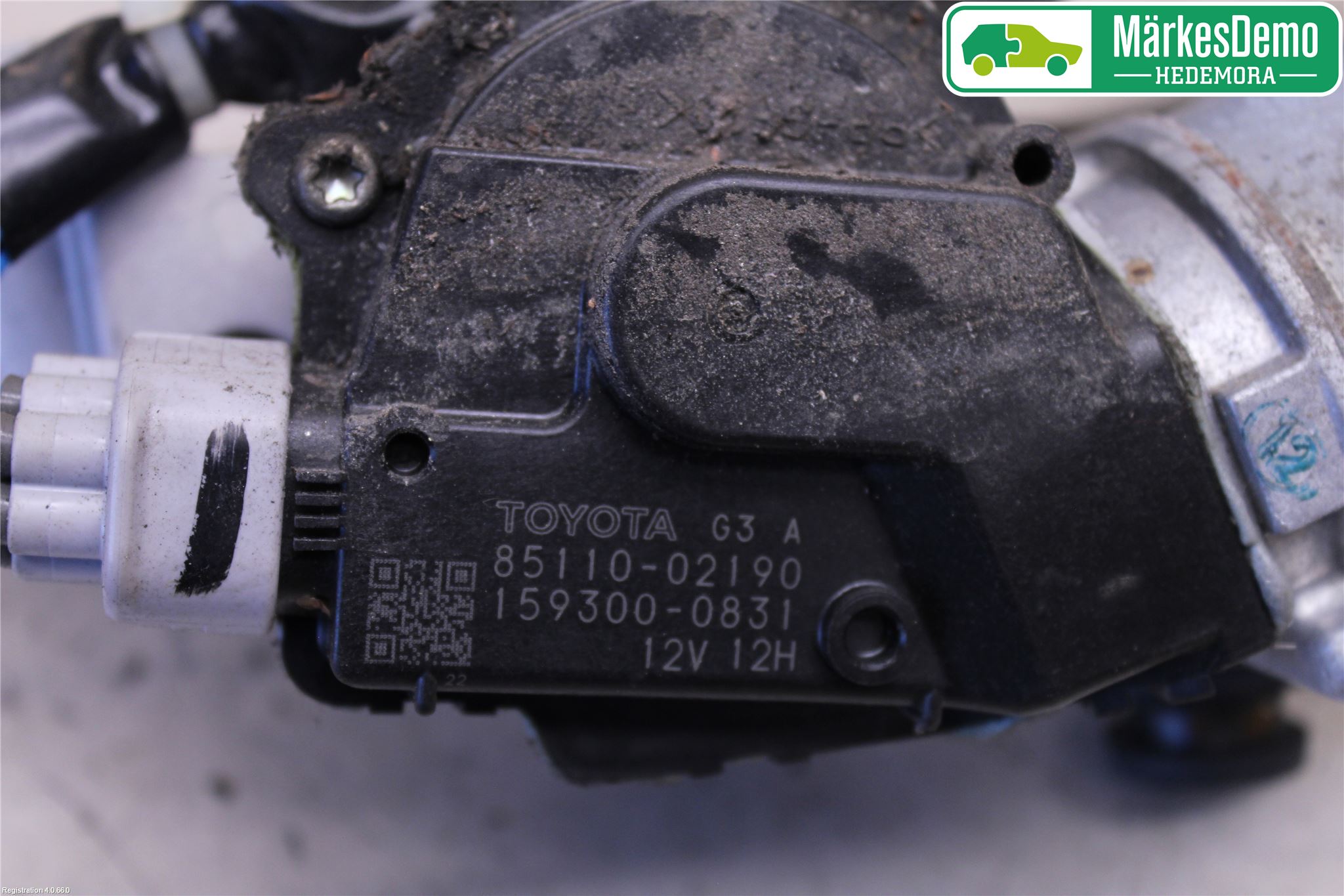 Toyota AURIS 07-09 Viskeroverføring Frontrute