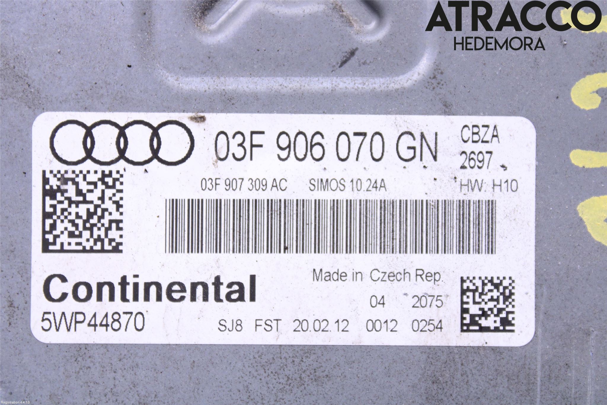 Audi A1/S1 11-18 Styreenhet Innsprøytning
