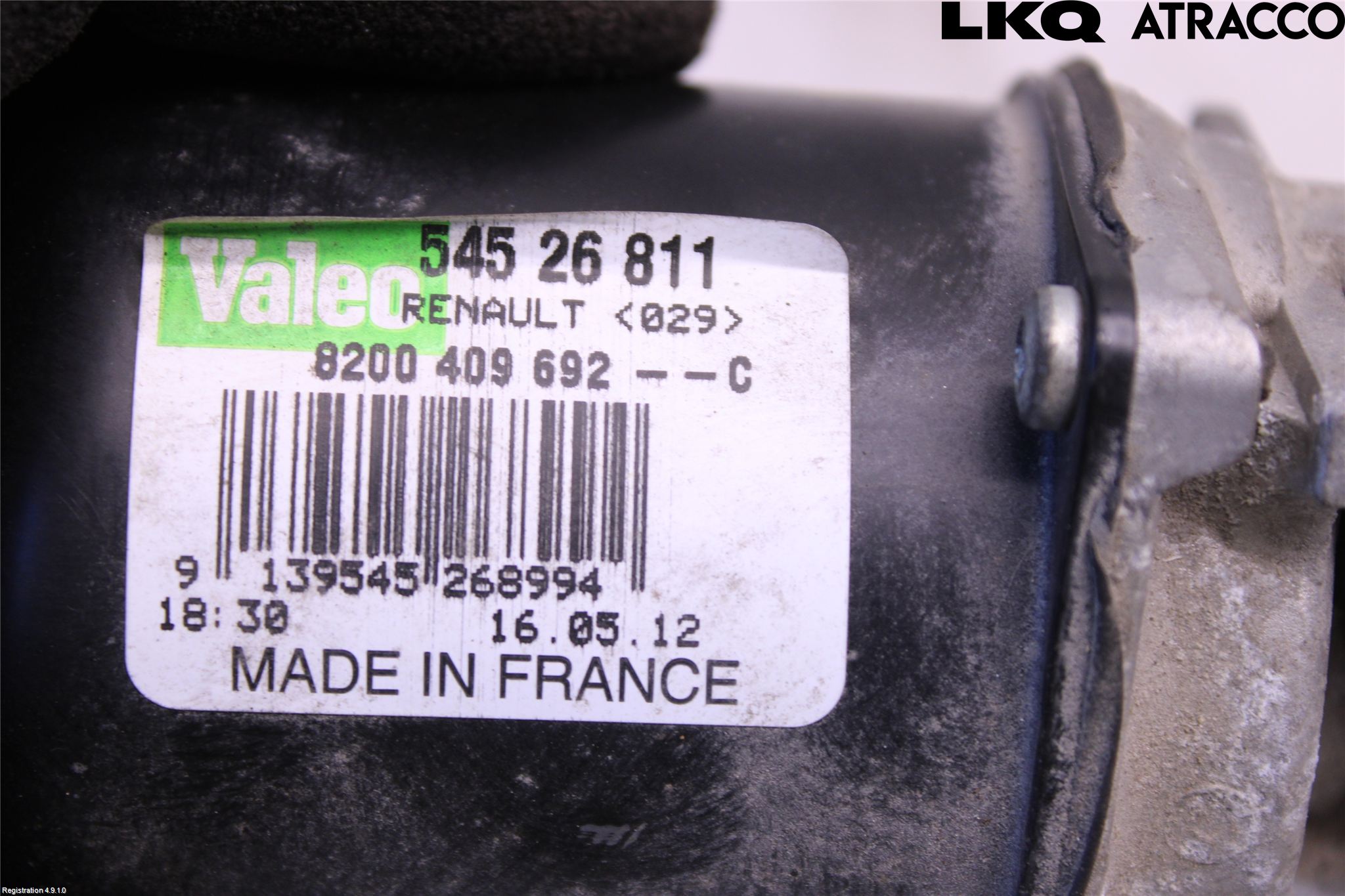 Renault KANGOO II 08-14 Viskermotor Frontrute