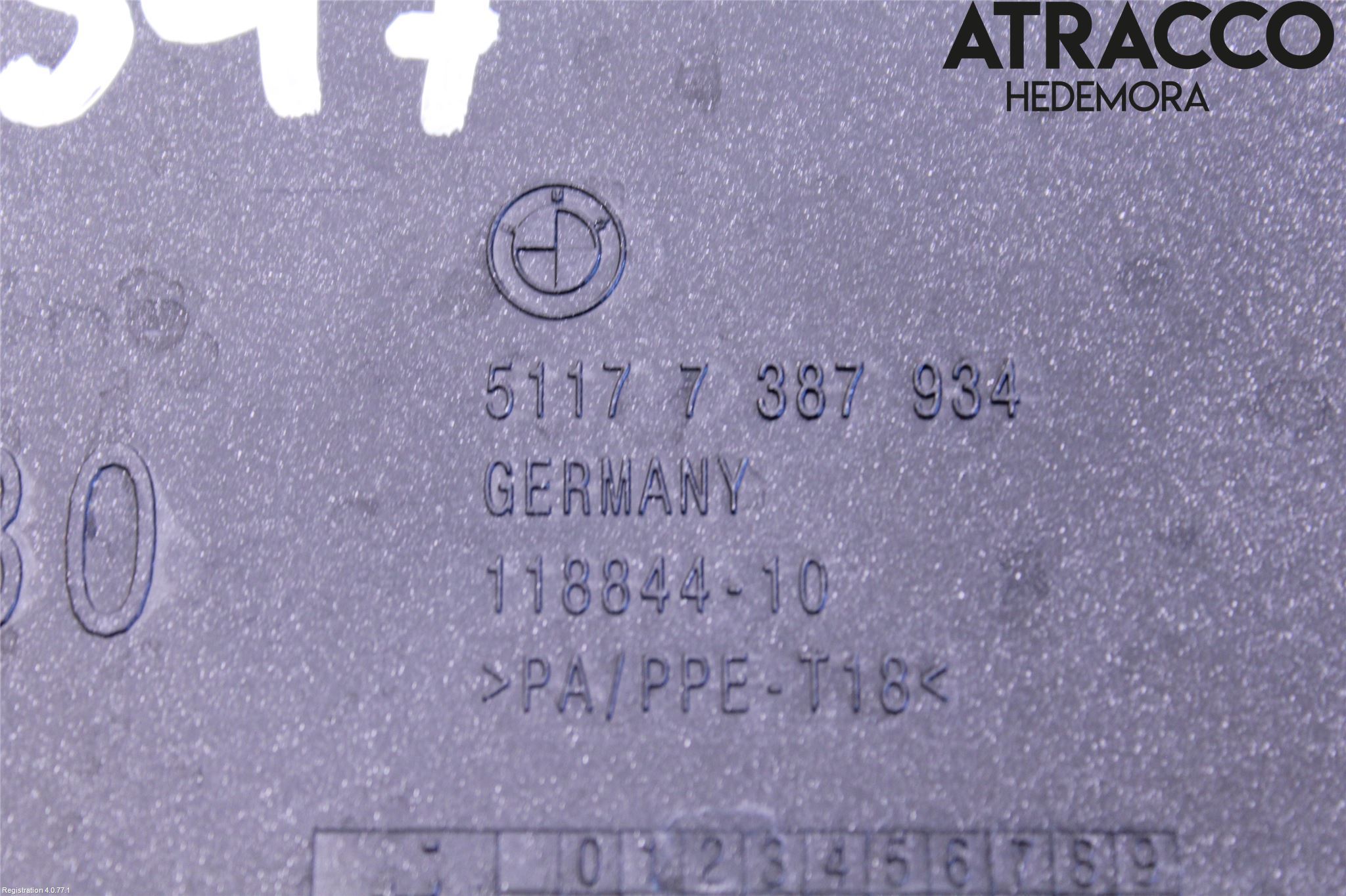 BMW 5 G30/G31/F90 17-23 Drivstoff Tankluke
