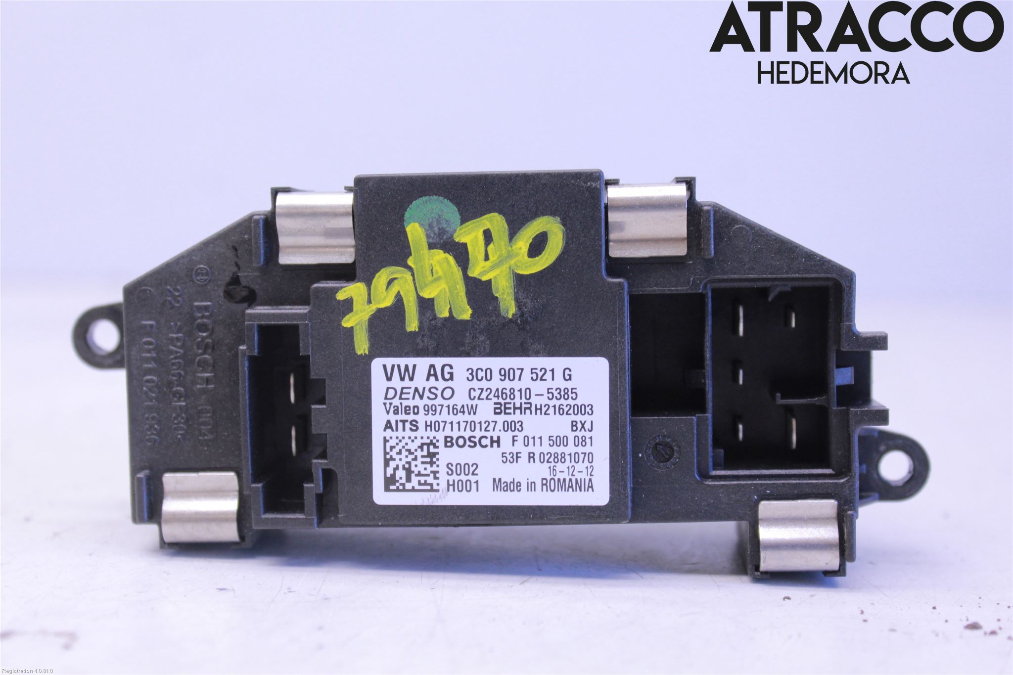 Skoda YETI Varmeapparat Viftemotstand