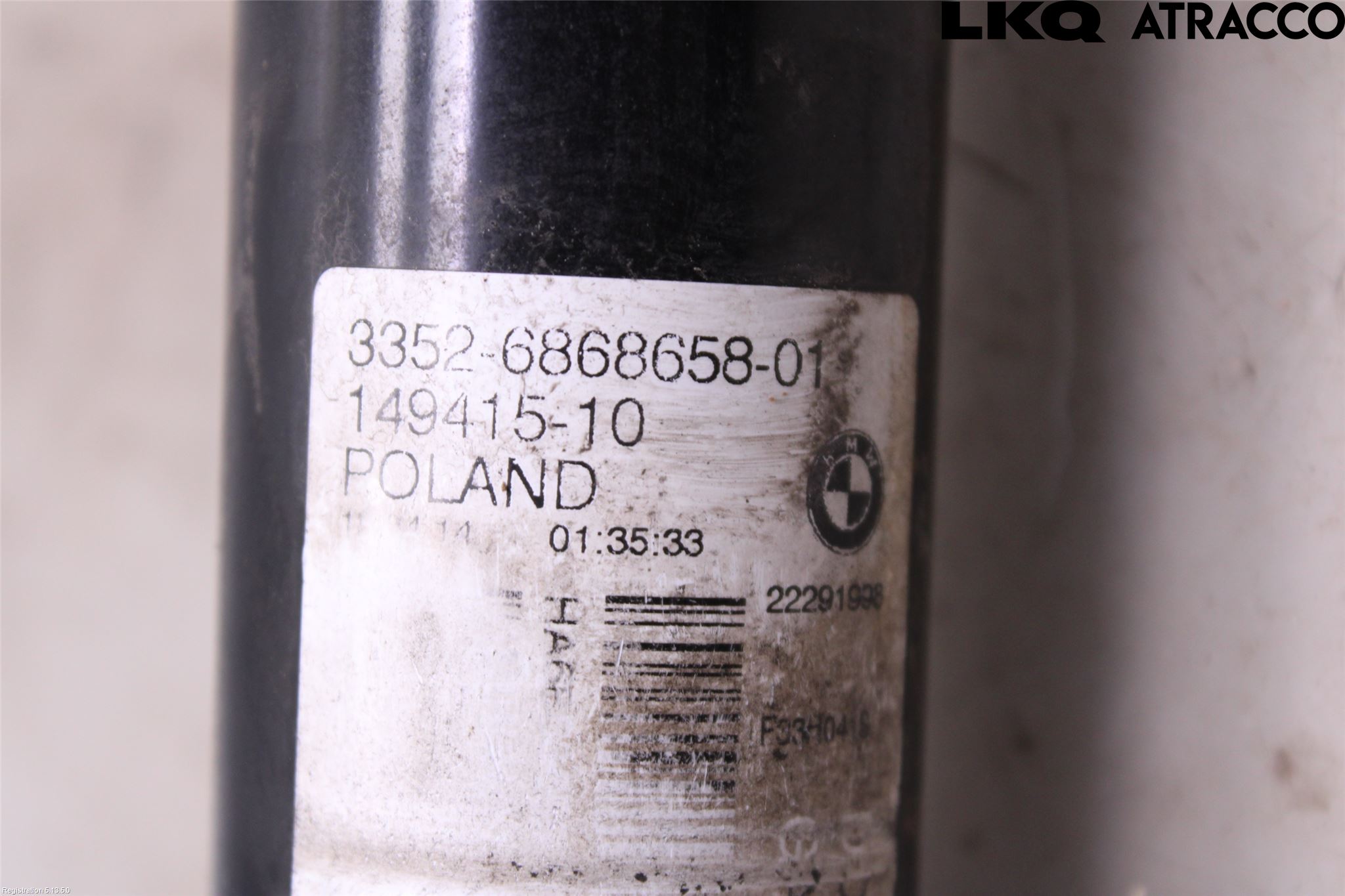 BMW 4 F32/F33/F82/F83 13-20 Støtdemper Bak