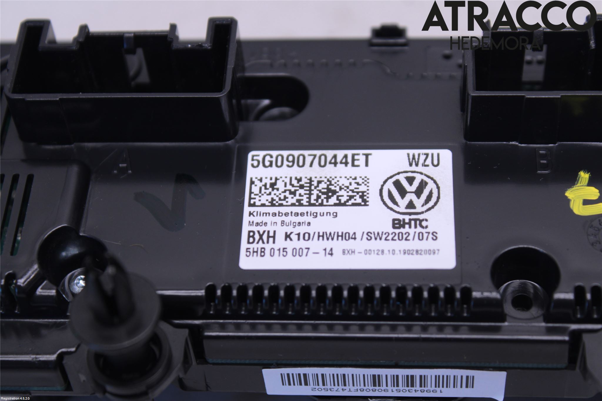 Volkswagen VW PASSAT 20-24 Varme Ac Betjening-Display