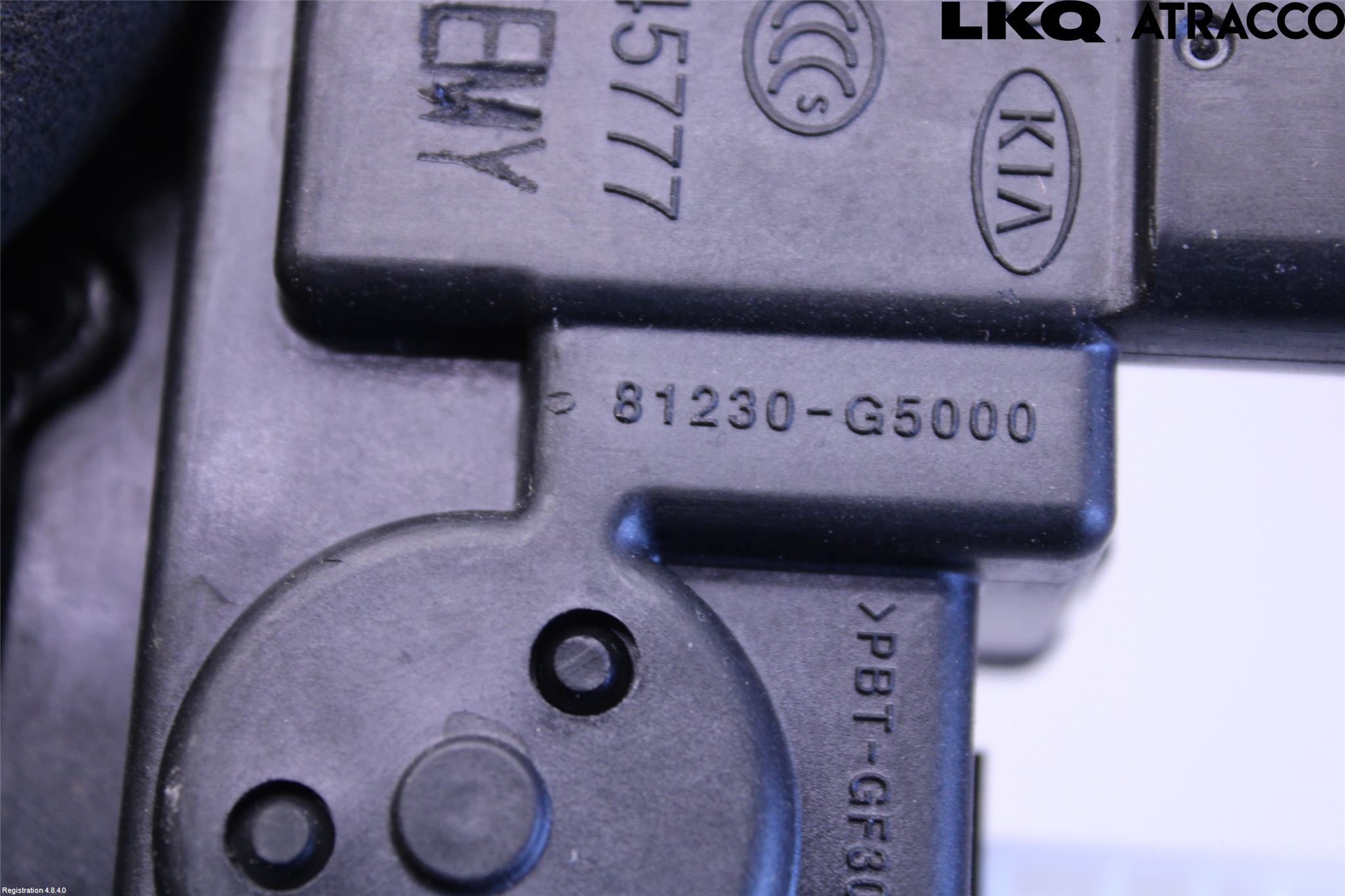 Kia NIRO (DE) 17-22 Bakluke-Lokk Låsekasse