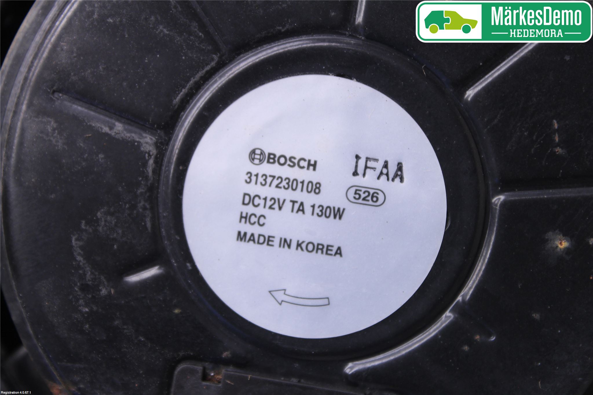 Kia PICANTO 12-17 Kjølevifte Elektrisk