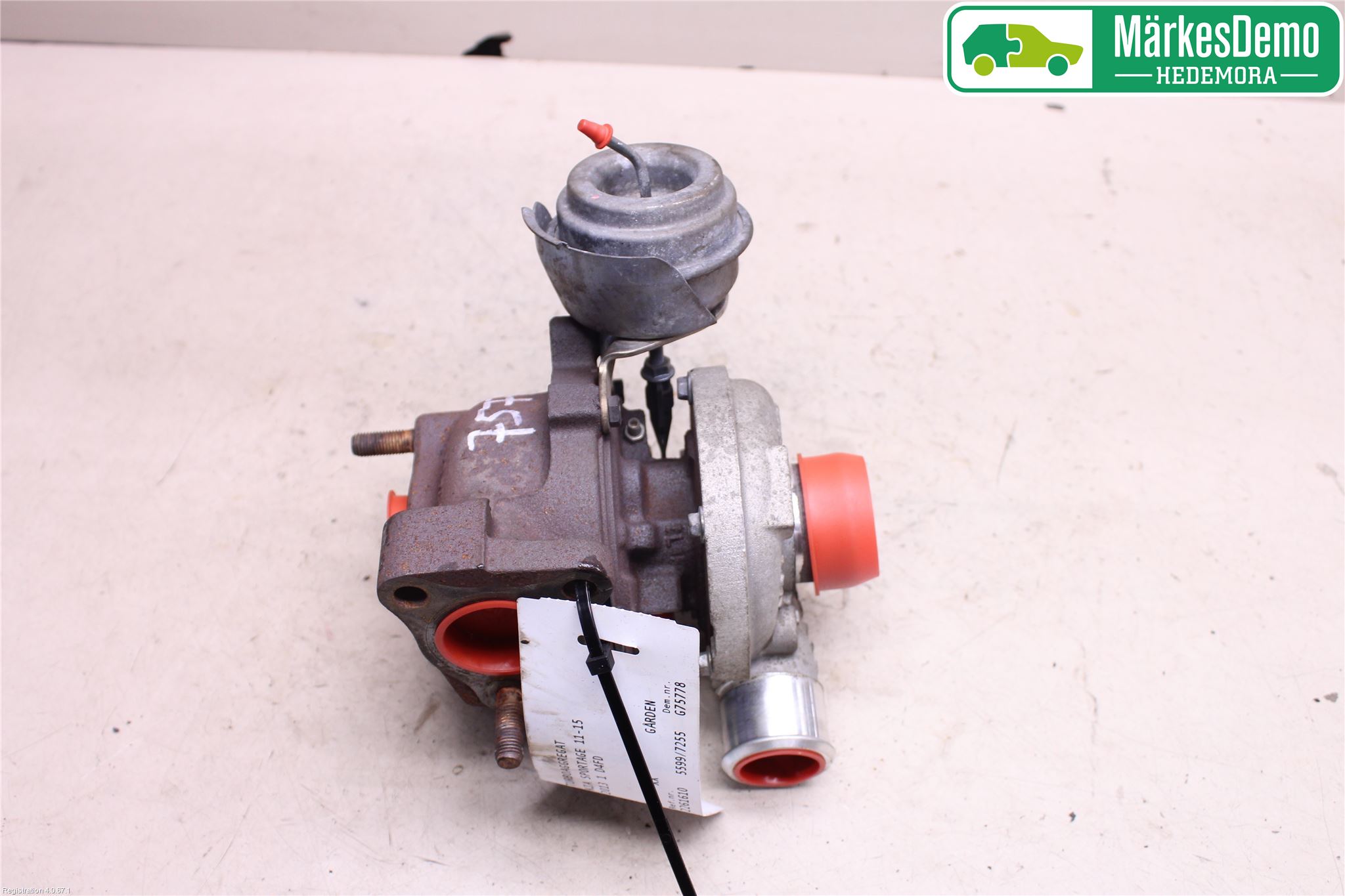 Kia SPORTAGE (SL) 11-15 Turboaggregat