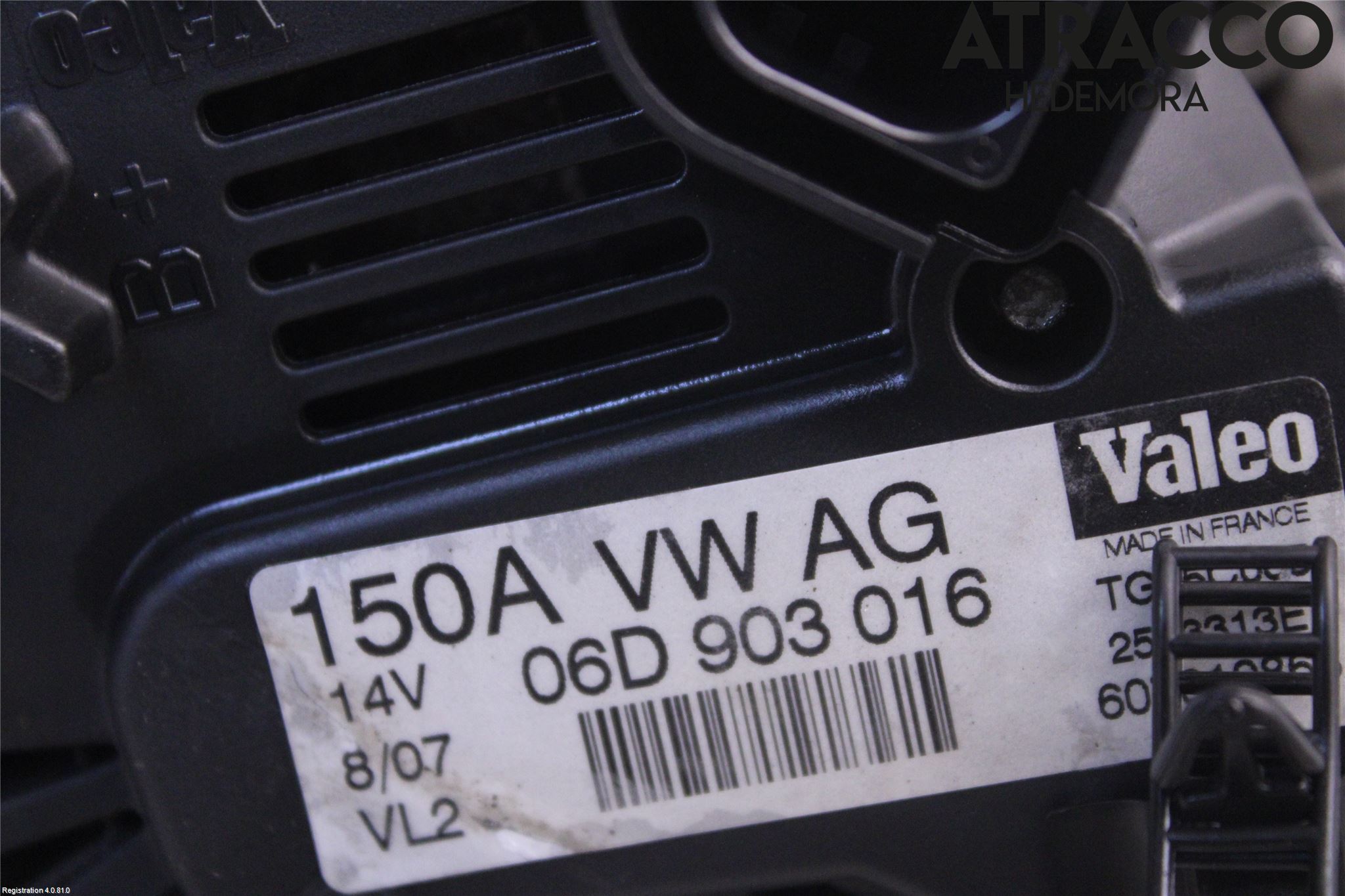 Audi A4/S4 05-07 Dynamo