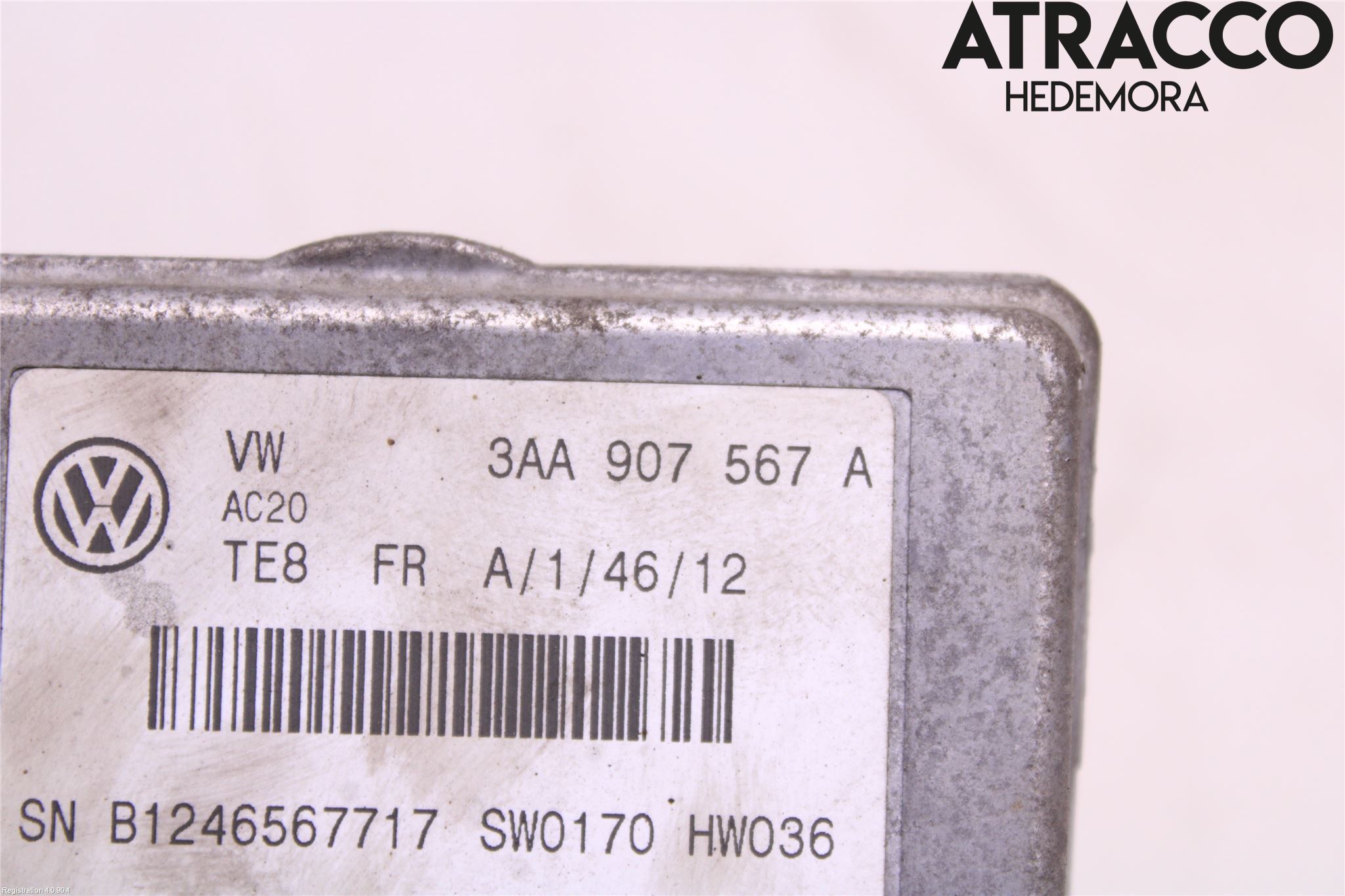 Volkswagen VW PASSAT 11-14 Sensor Fartsbegrensning