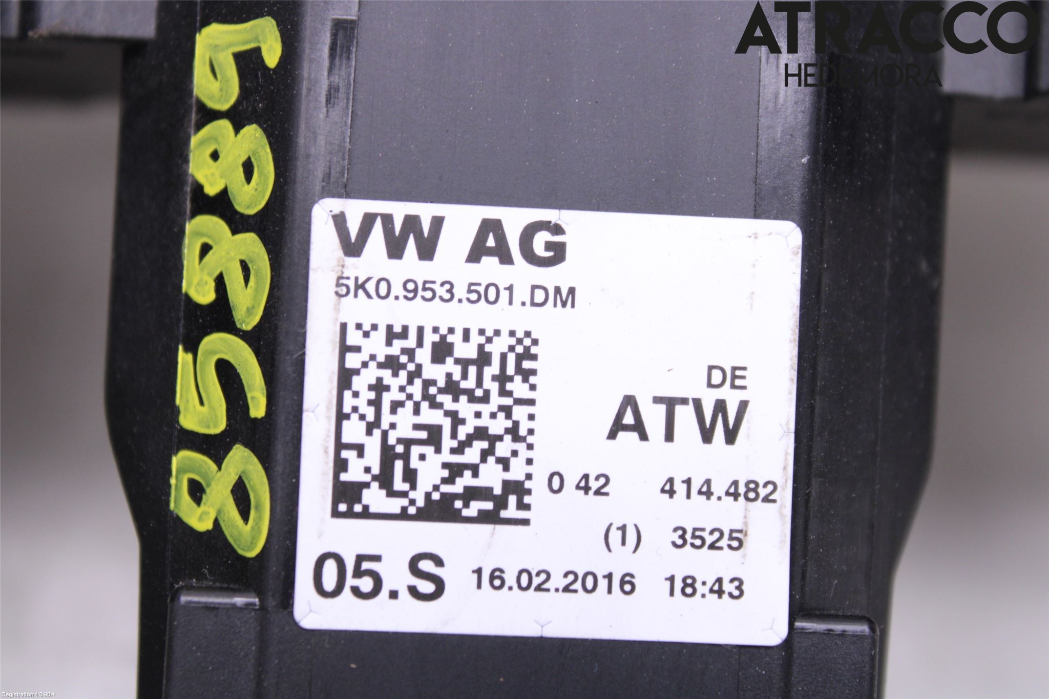 Volkswagen VW TIGUAN 07-16 Bryter Ratt Kombi H Og V