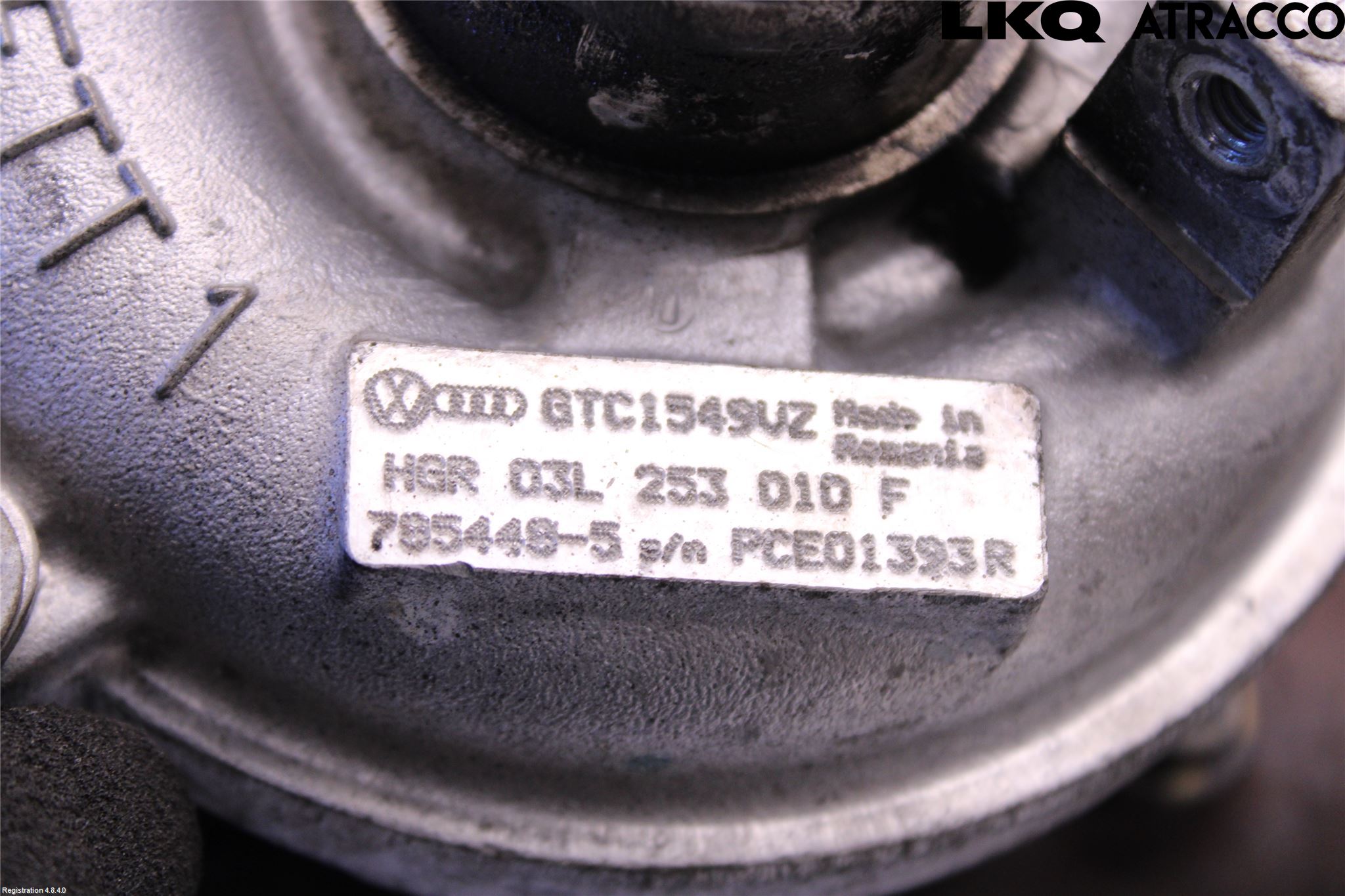 Volkswagen VW PASSAT CC 08-16 Turboaggregat