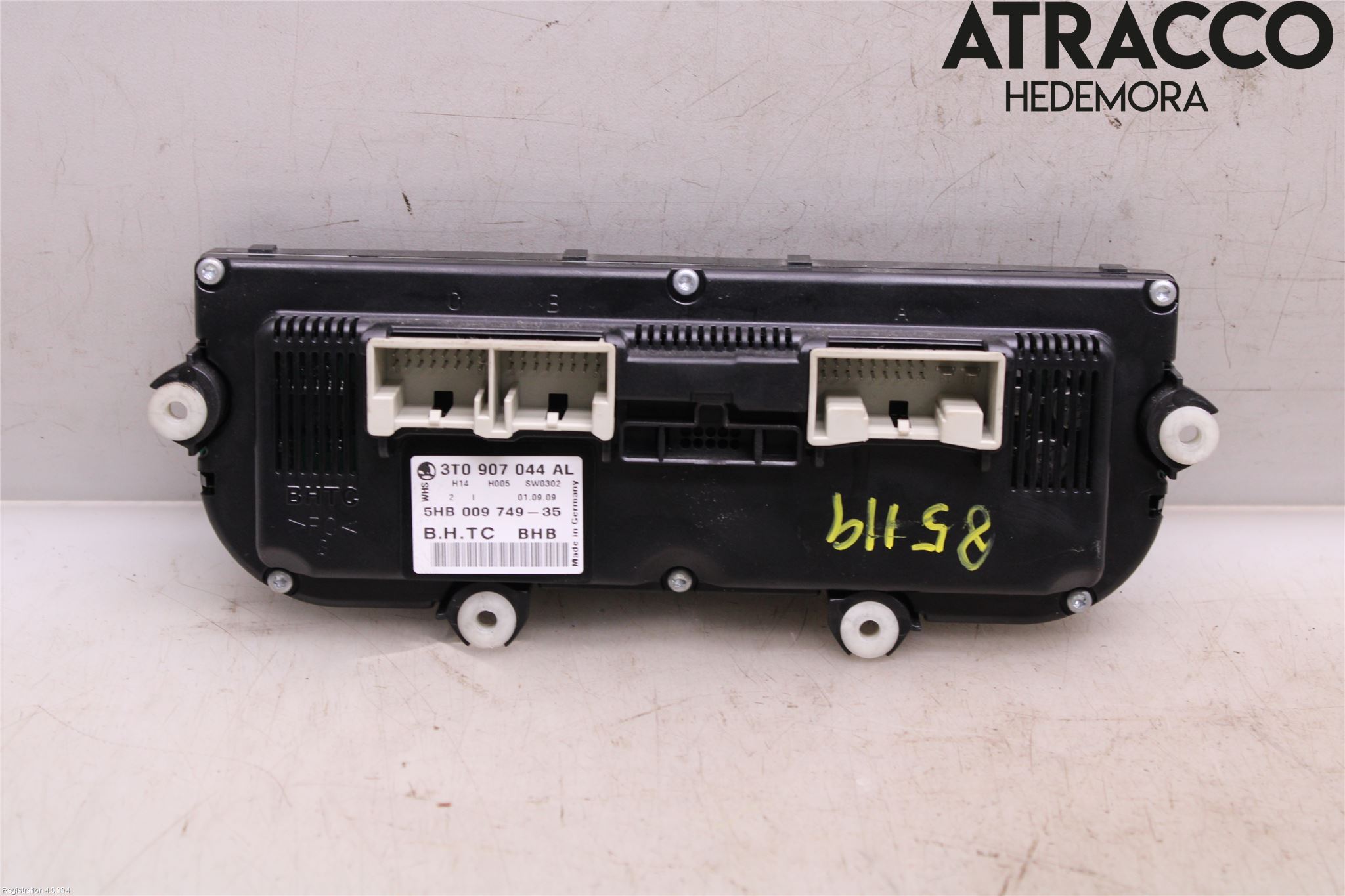 Skoda OCTAVIA (1Z) 05-13 Varme Ac Betjening-Display