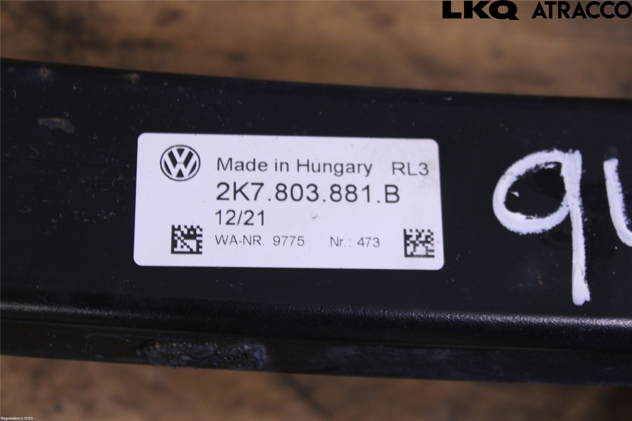 Volkswagen VW CADDY 21- Tilhengerfeste