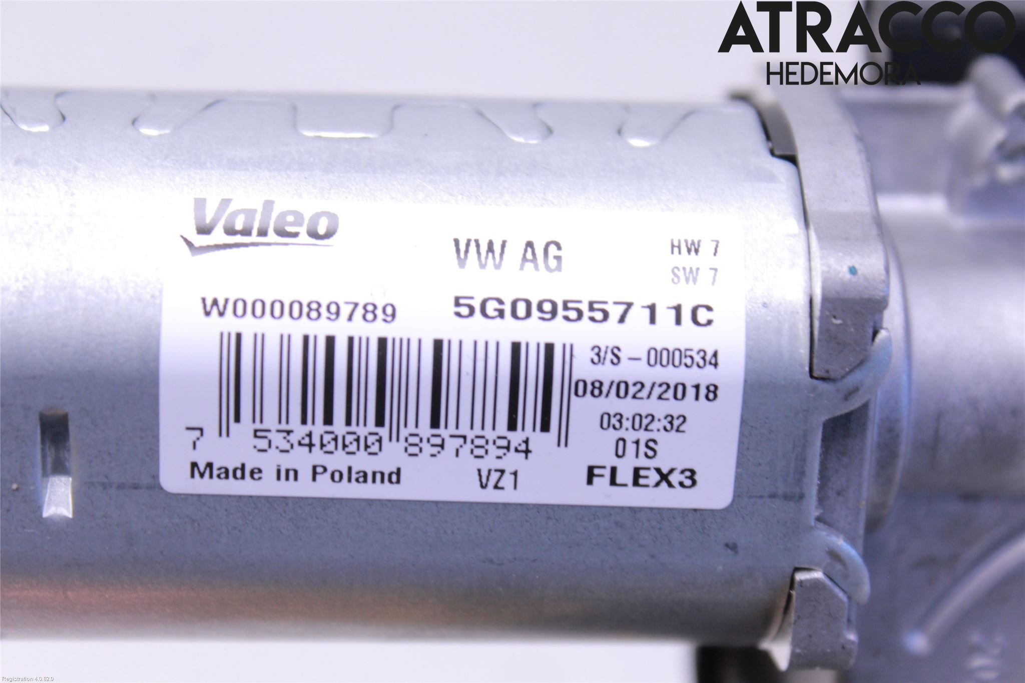 Volkswagen VW PASSAT 15-19 Viskermotor Bakluke