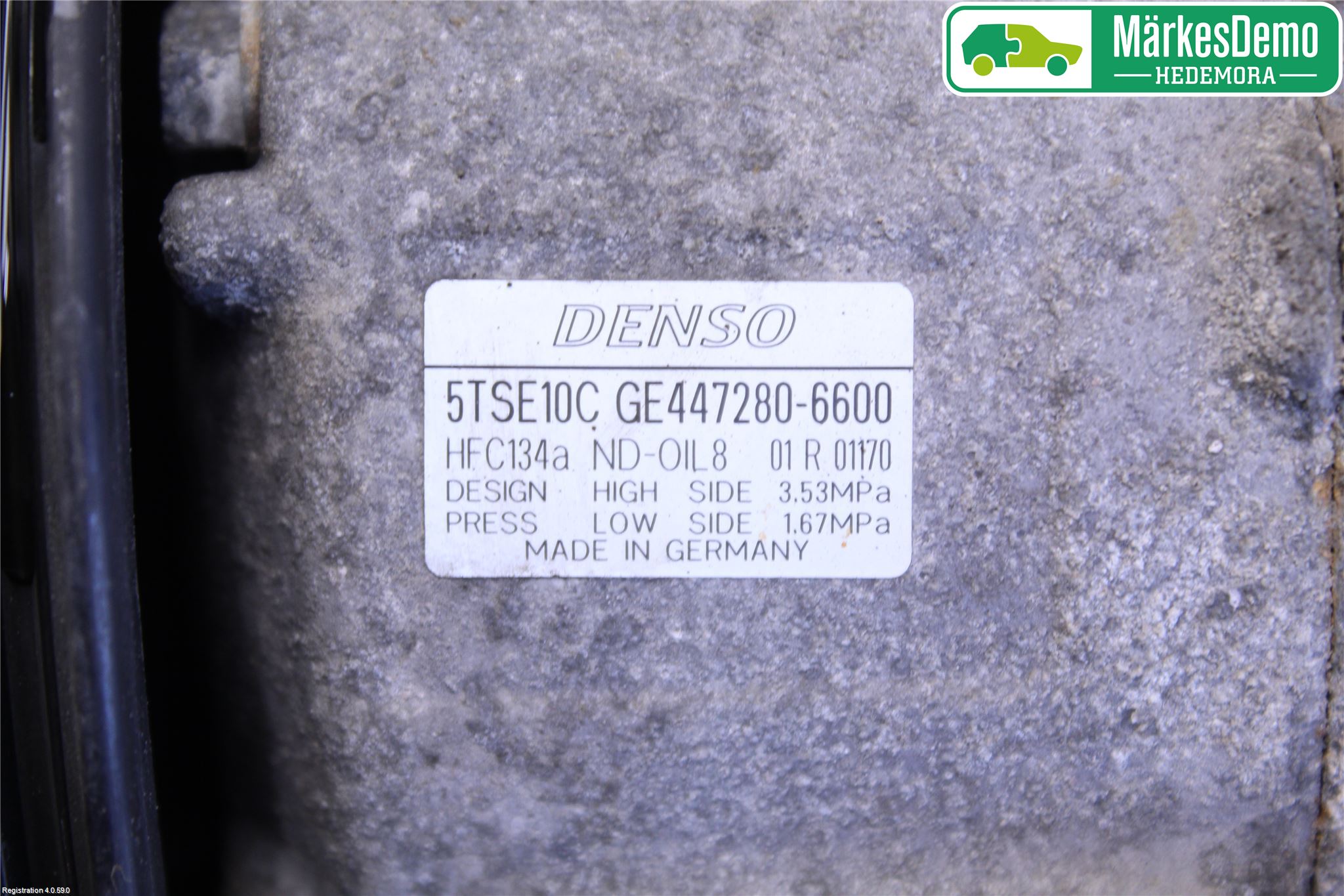Toyota AURIS 13-19 Varme Ac Kompressor