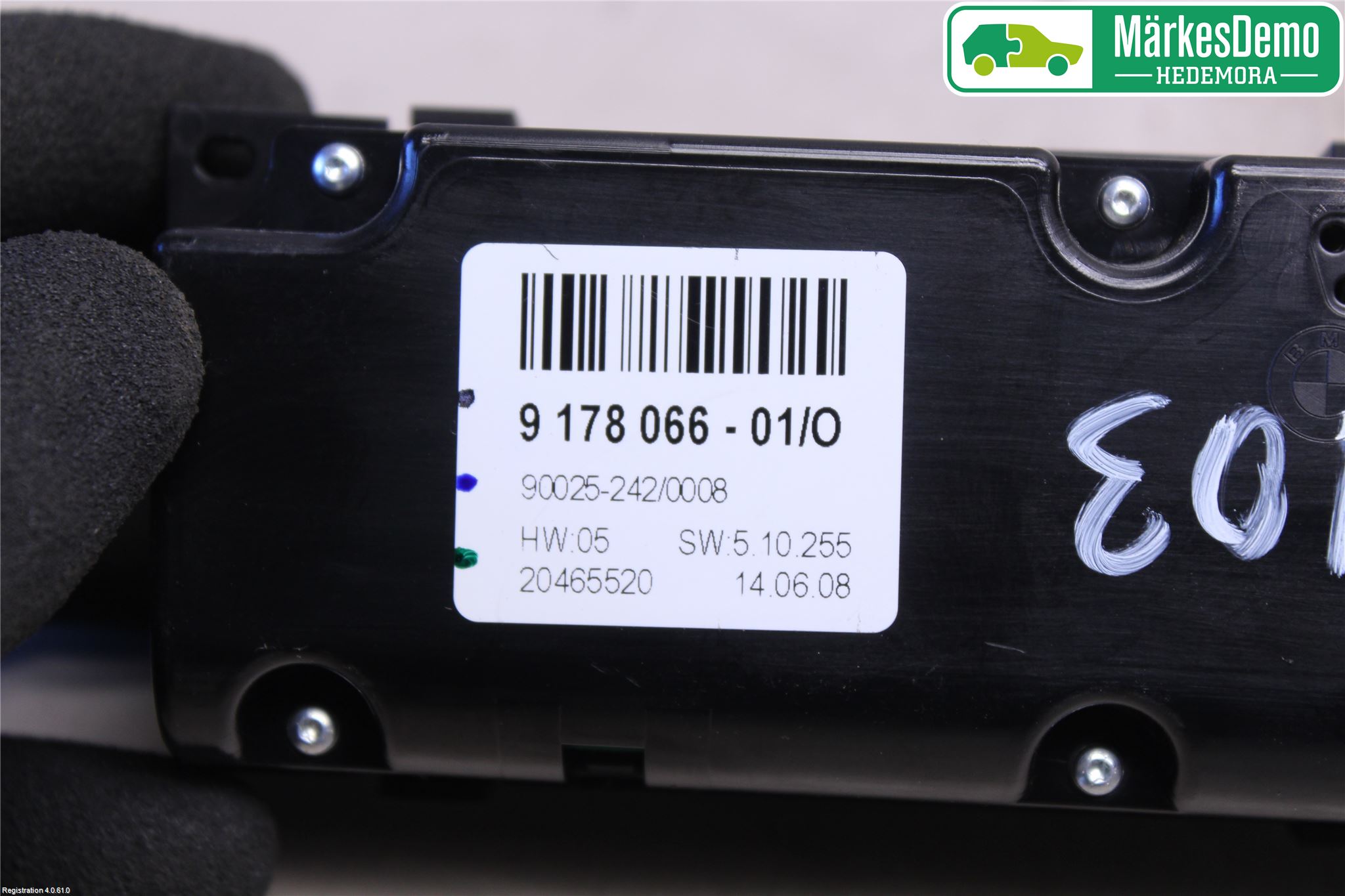 BMW X6 E71/E72   08-14 Varme Ac Betjening-Display