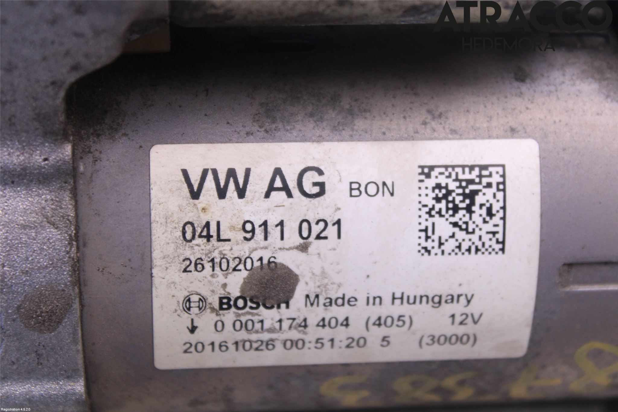 Audi Q5 09-16 Startmotor Diesel