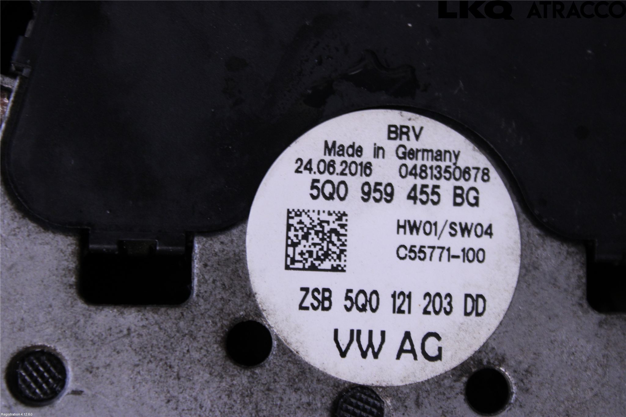 Volkswagen VW GOLF / E-GOLF VII 13-20 Kjølevifte Elektrisk