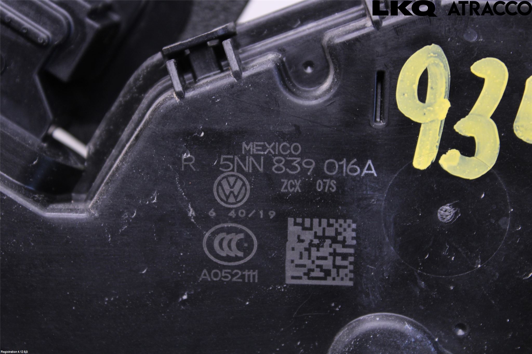 Volkswagen VW TIGUAN ALLSPACE 18- Dørlås - Låsekasse