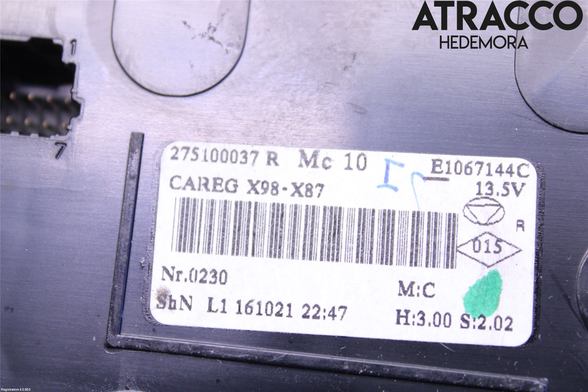 Renault CAPTUR 13-19 Varme Ac Betjening-Display