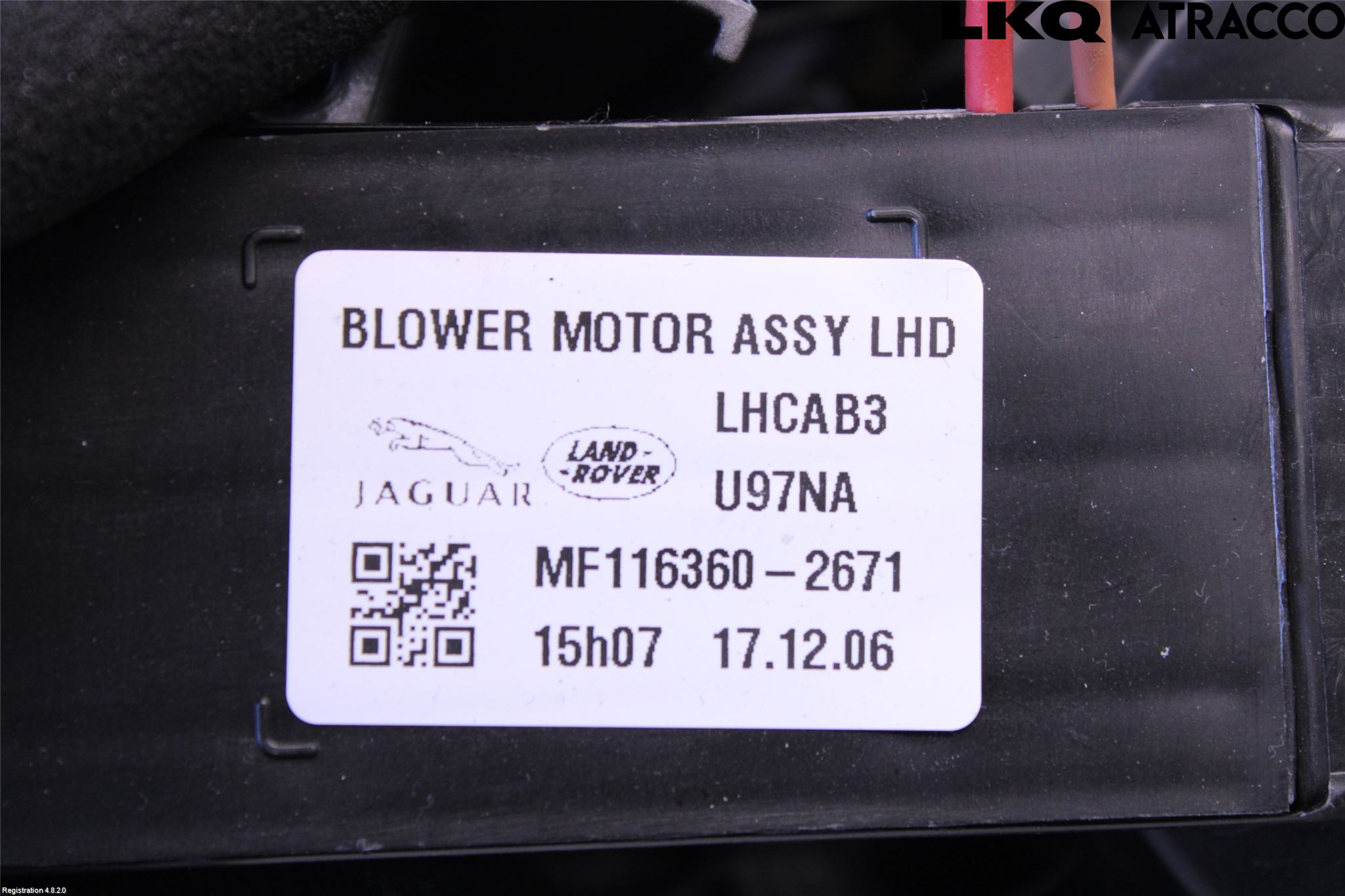 Landrover RANGE ROVER VELAR (L560) 17- Varme Ac Varmeapparatvifte