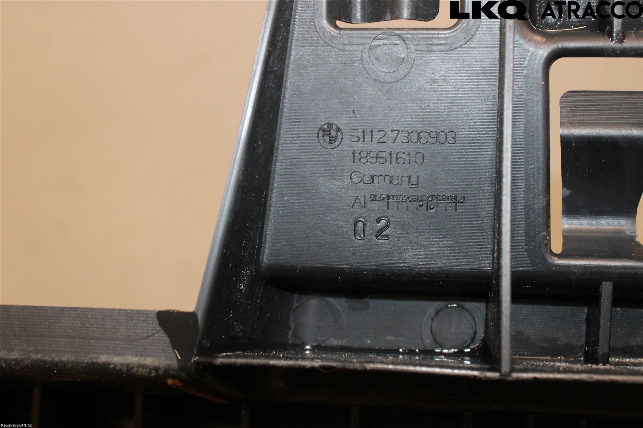 BMW i3 I01 13-22 Støtfanger Bak Deform Element