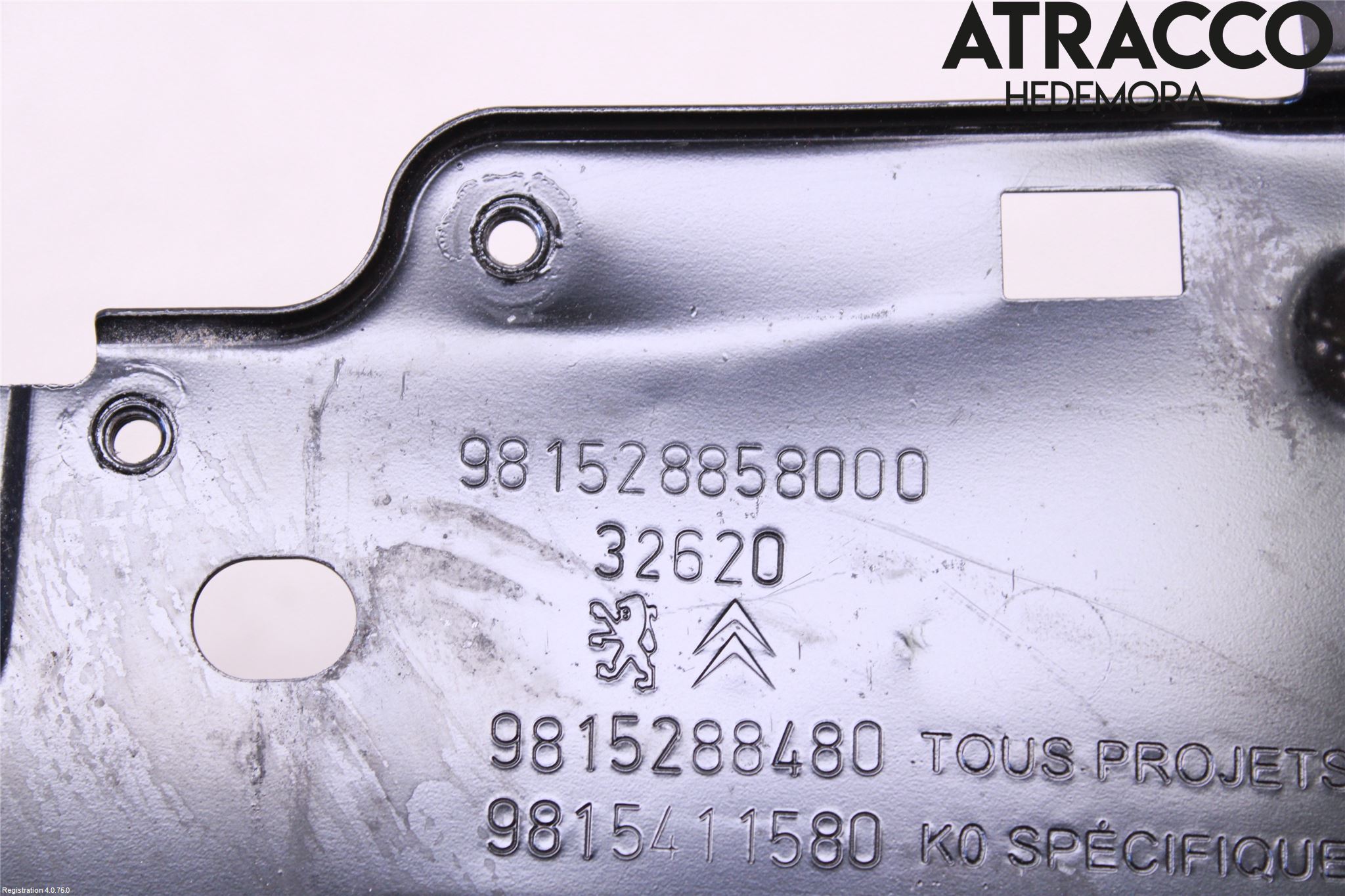 Citroen BERLINGO/E-BERLINGO 19- Batterikasse - Feste - Holder