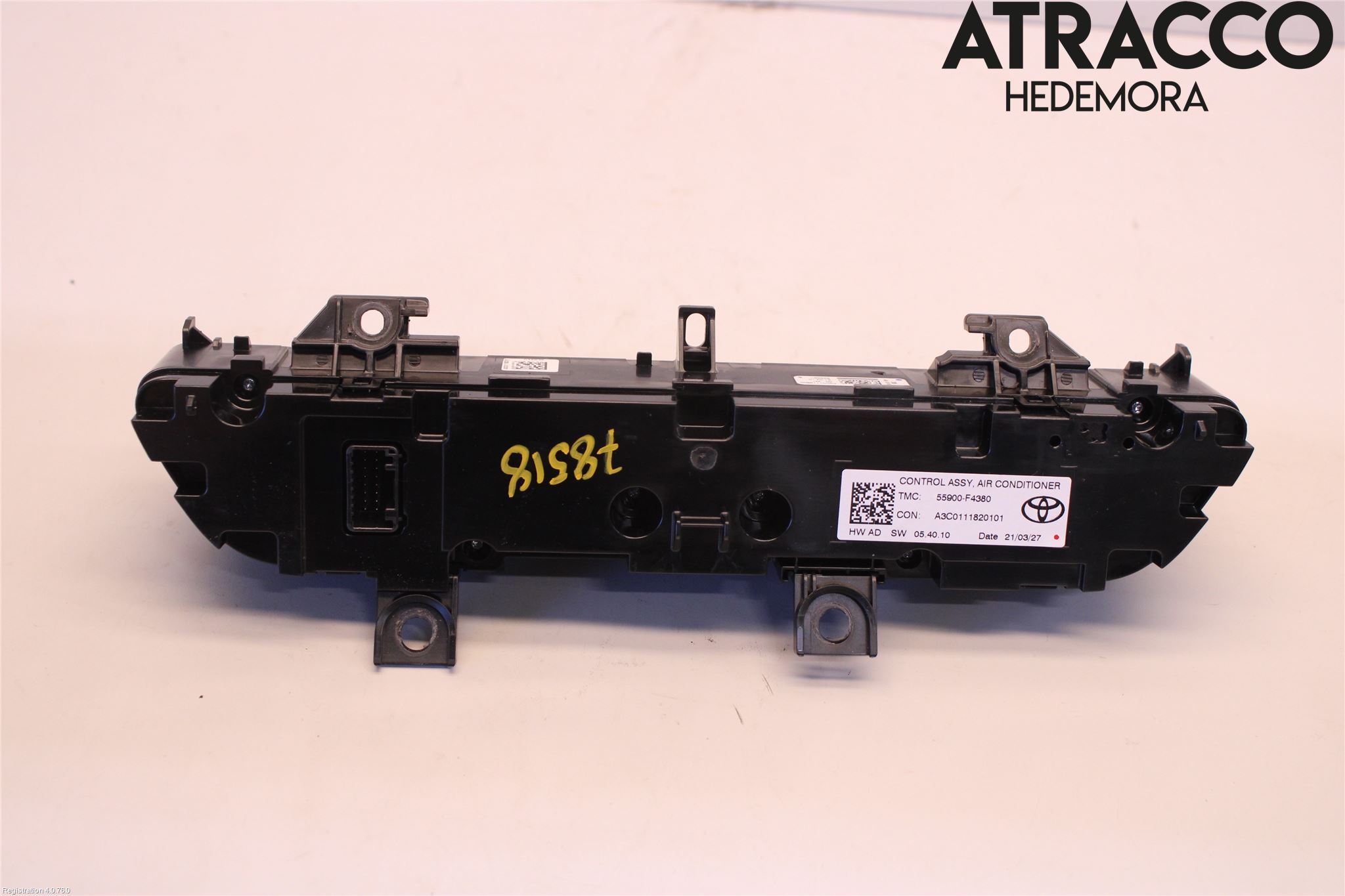 Toyota C-HR 16-23 Varme Ac Betjening-Display