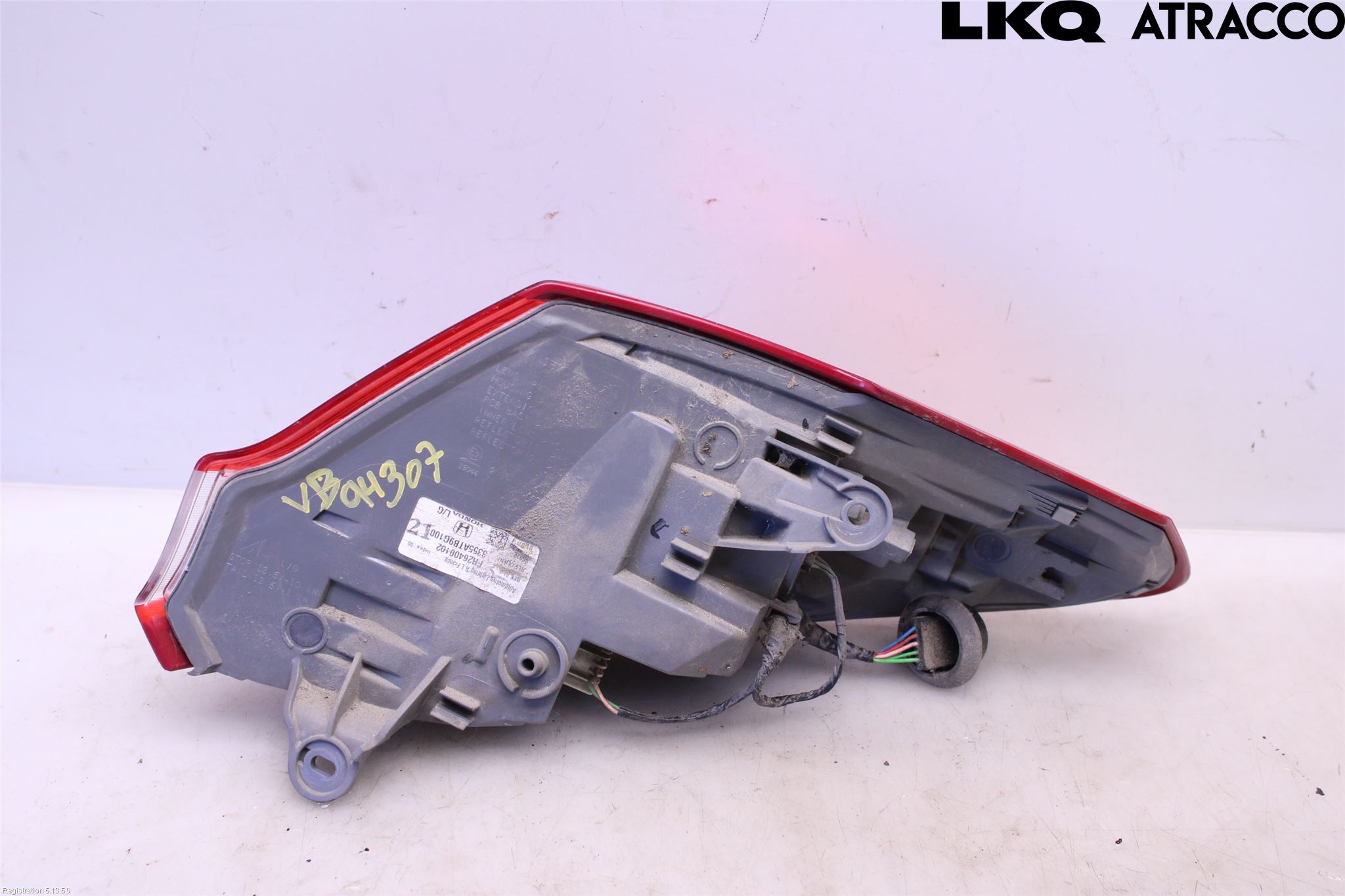 Honda CIVIC 12-16 Baklykt Venstre