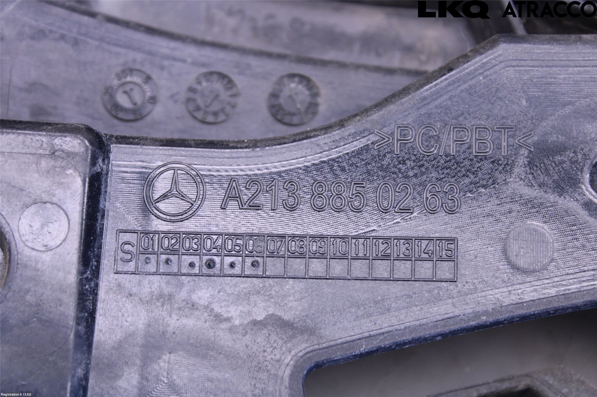 Mercedes-Benz MB E-KLASS (W213) 16-23 Støtfangerfeste Bak Høyre