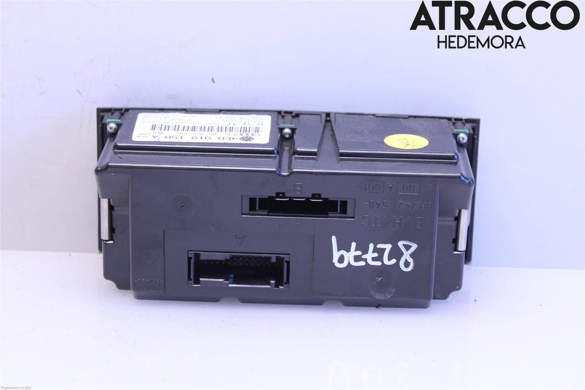 Audi A8/S8 4E  02-09 Varme Ac Betjening-Display