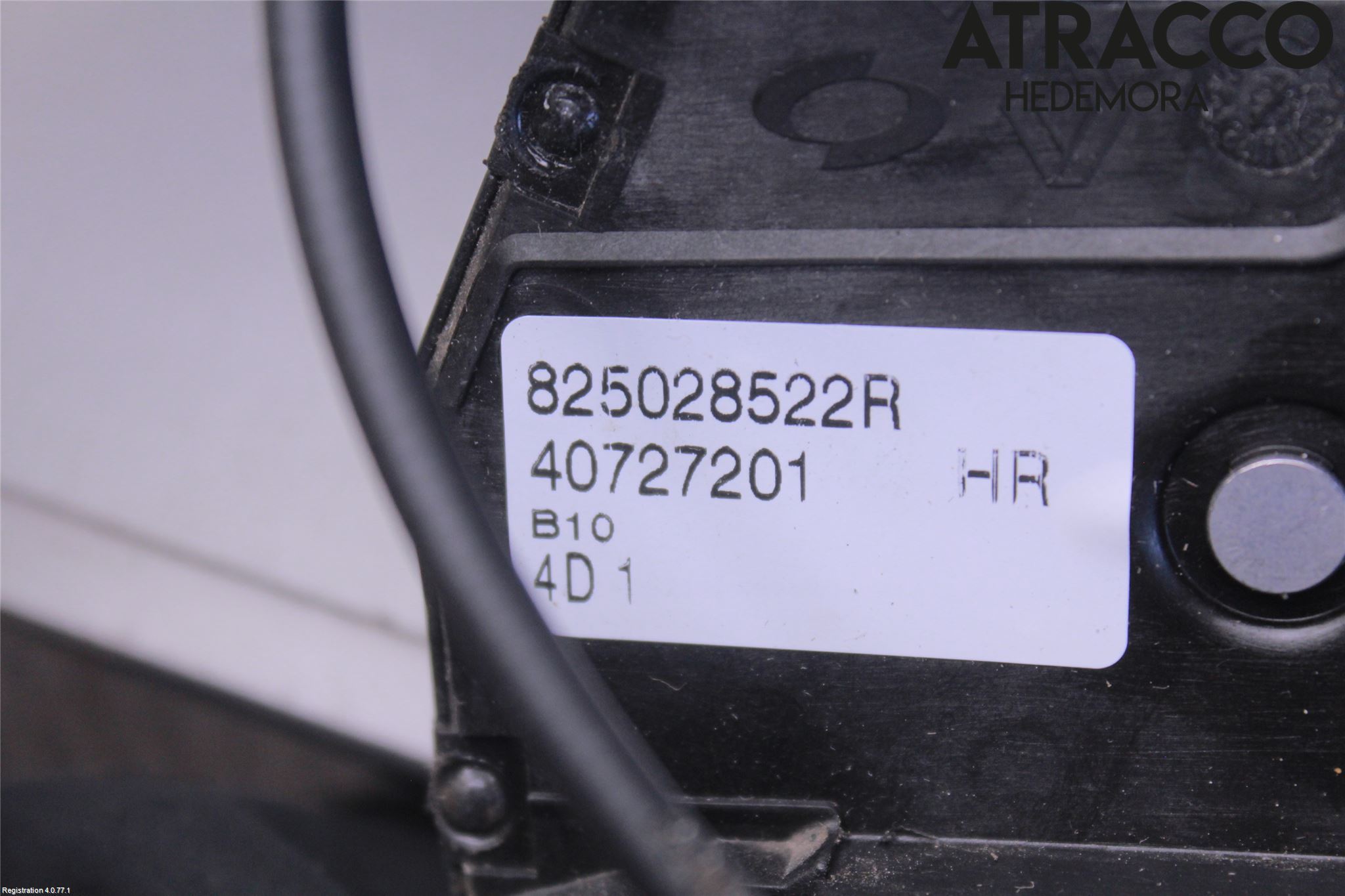 Renault ZOE/E-TECH 13- Dørlås - Låsekasse