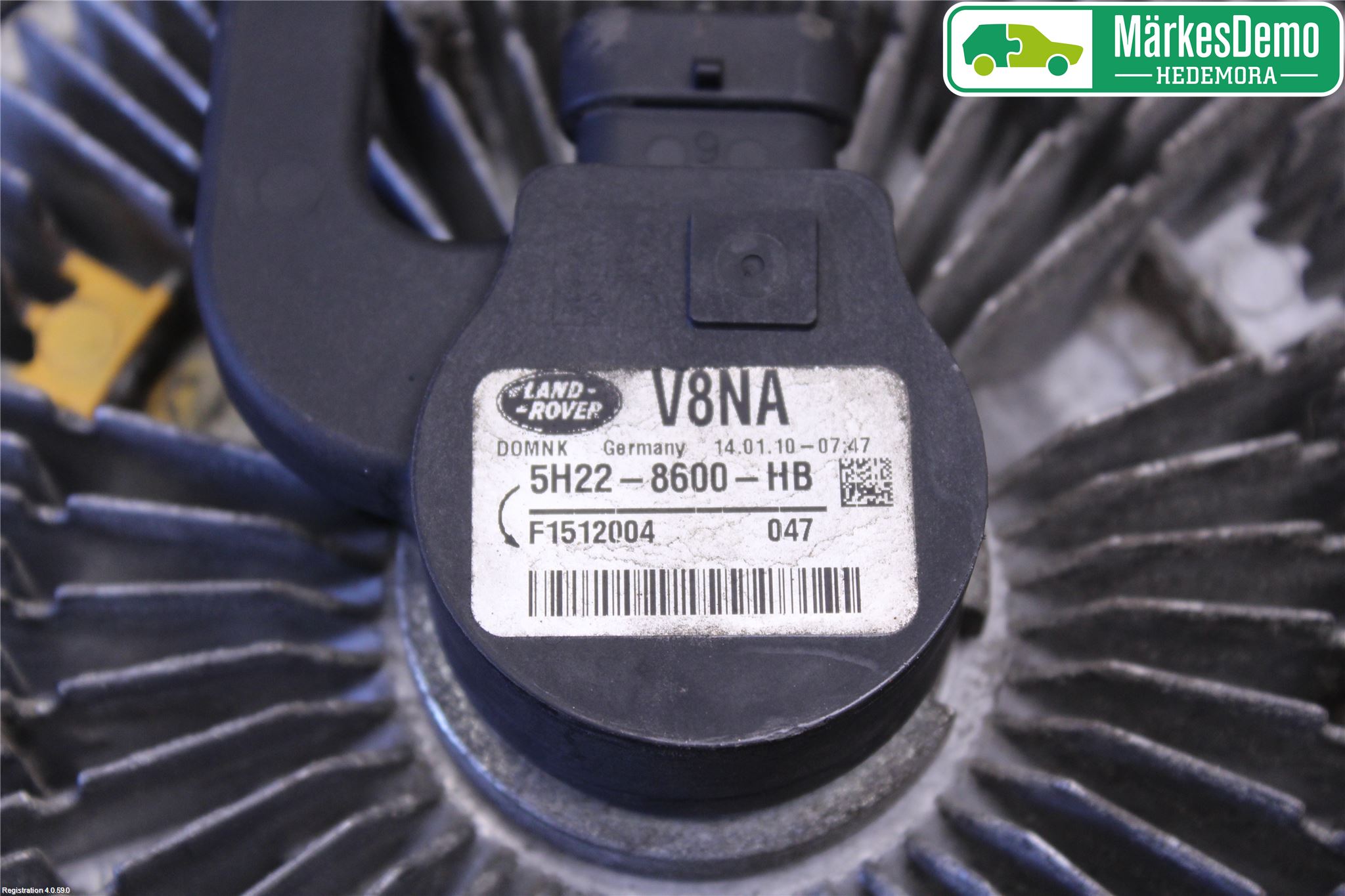 Landrover RANGE ROVER SPORT (L320) 10-13 Viskosekopling