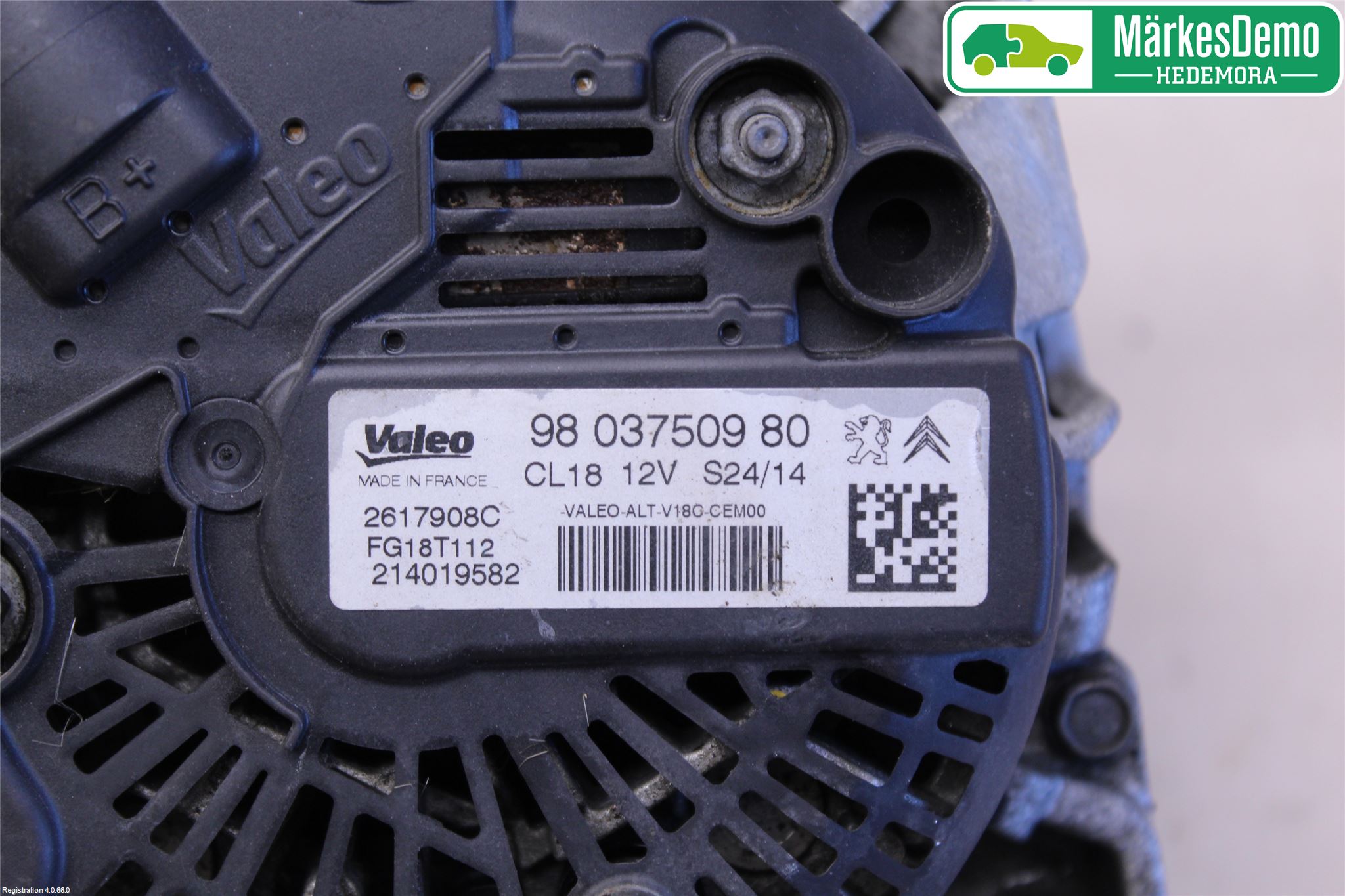 Peugeot 508 11-18 Dynamo