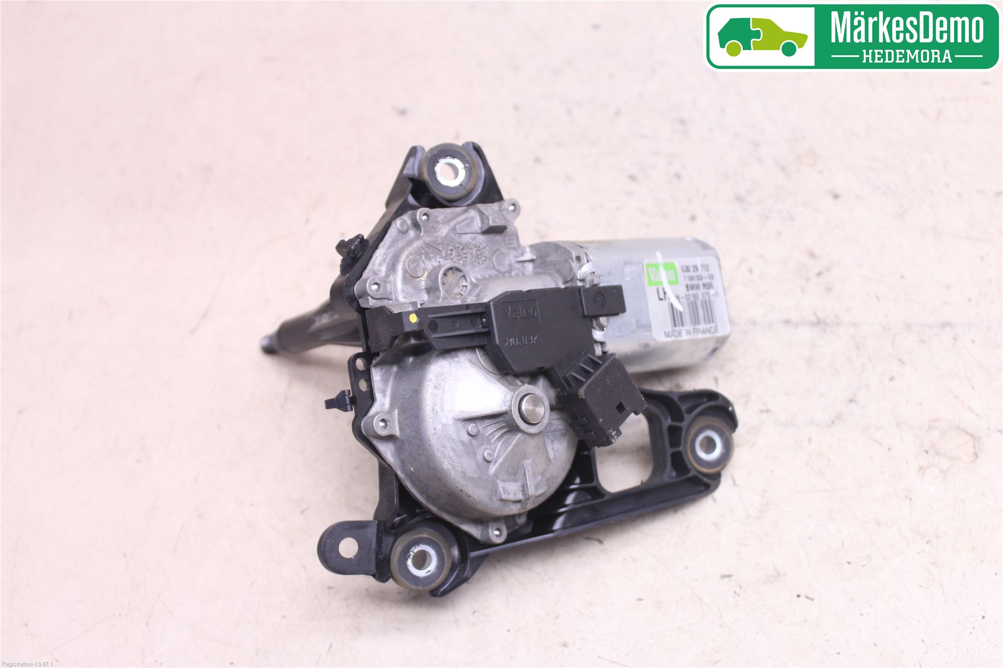 Mini CLUBMAN R55 06-14 Viskermotor Bakluke