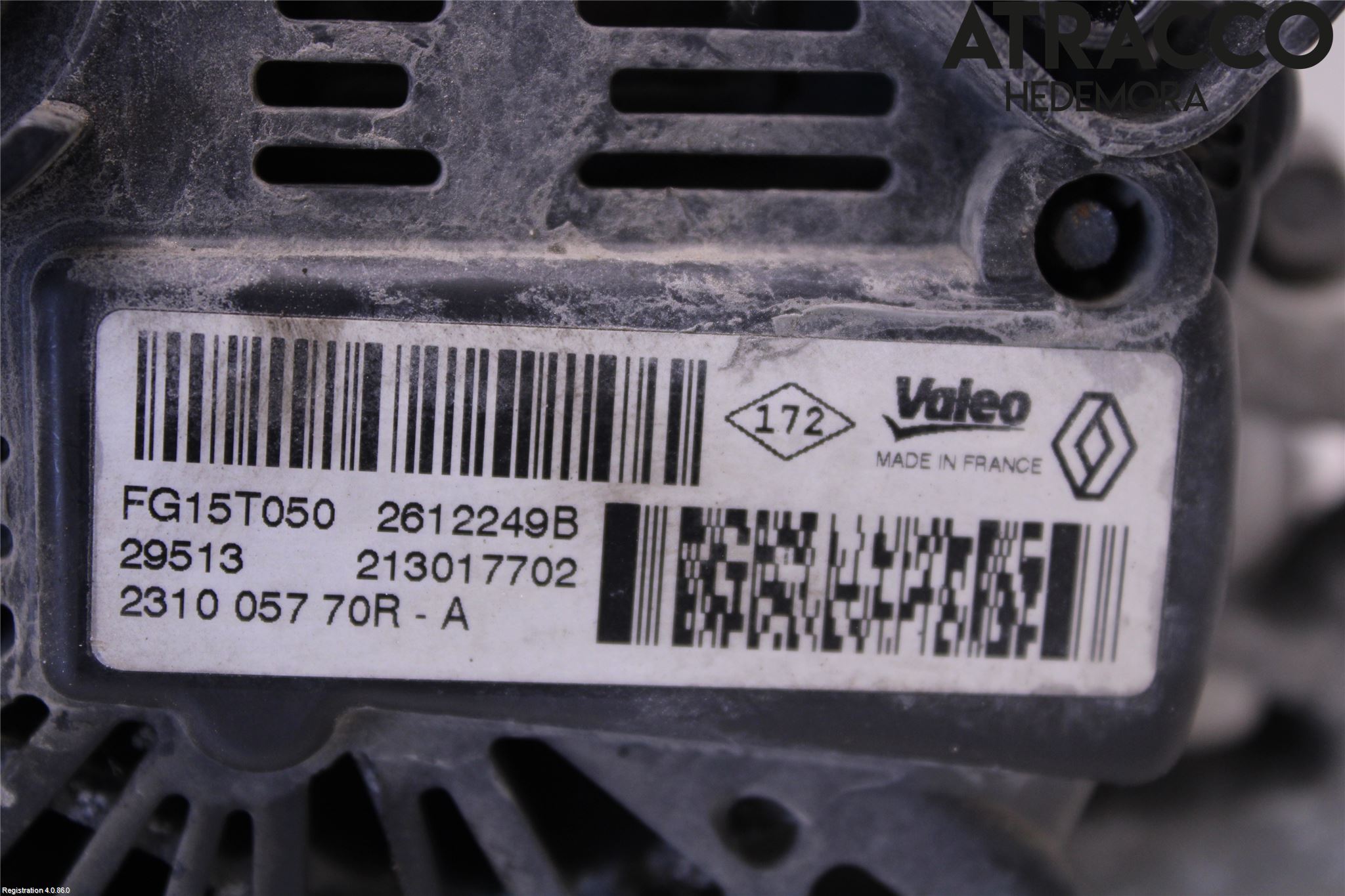 Dacia DUSTER 10-17 Dynamo