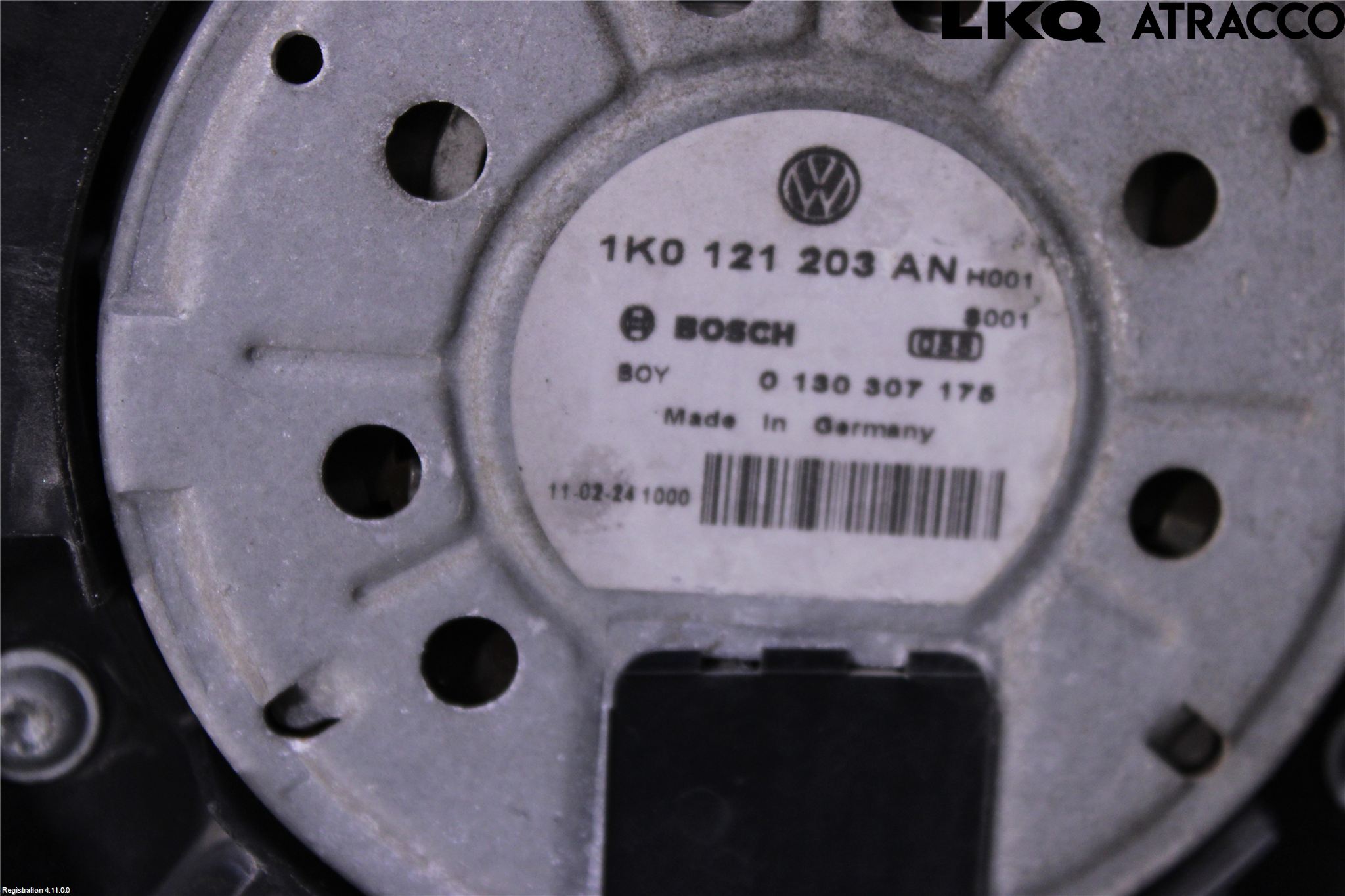 Volkswagen VW GOLF VI 09-13 Kjølevifte Elektrisk