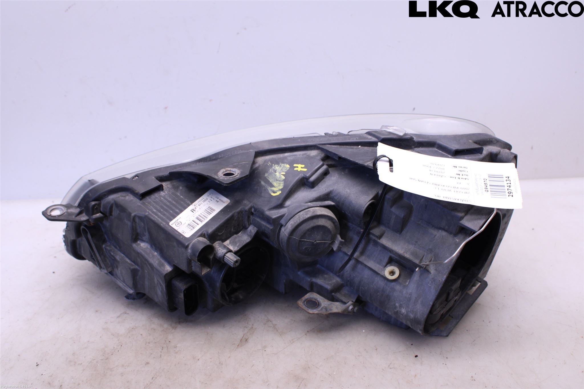 Volkswagen VW GOLF VI 09-13 Frontlykt Høyre