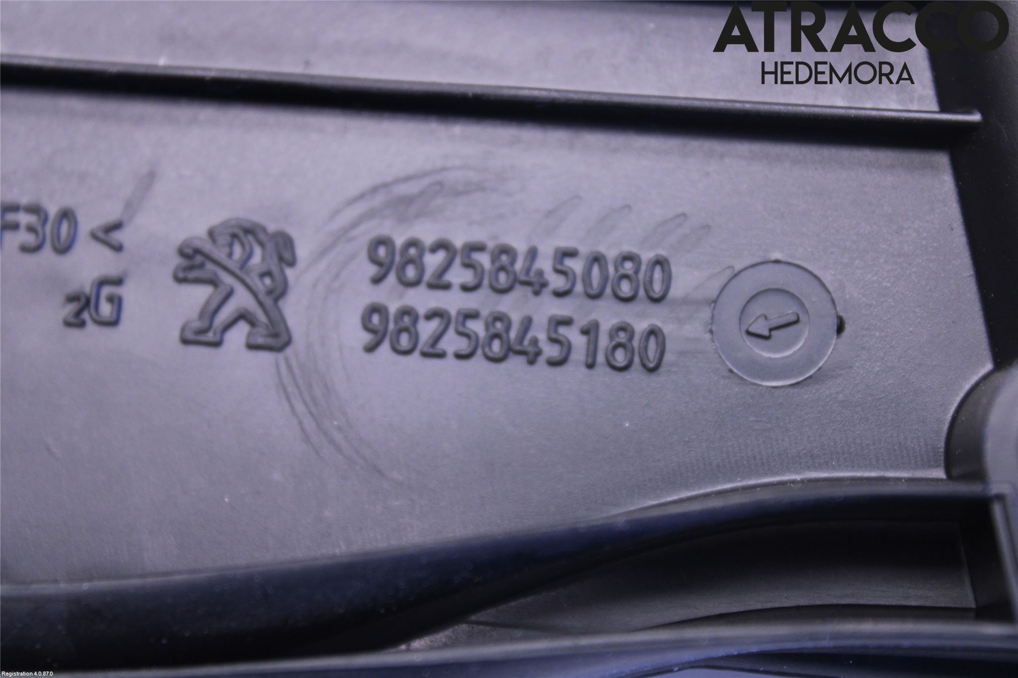 Peugeot 2008/E-2008 20- Dørrute Bak Vens Trekant 4D