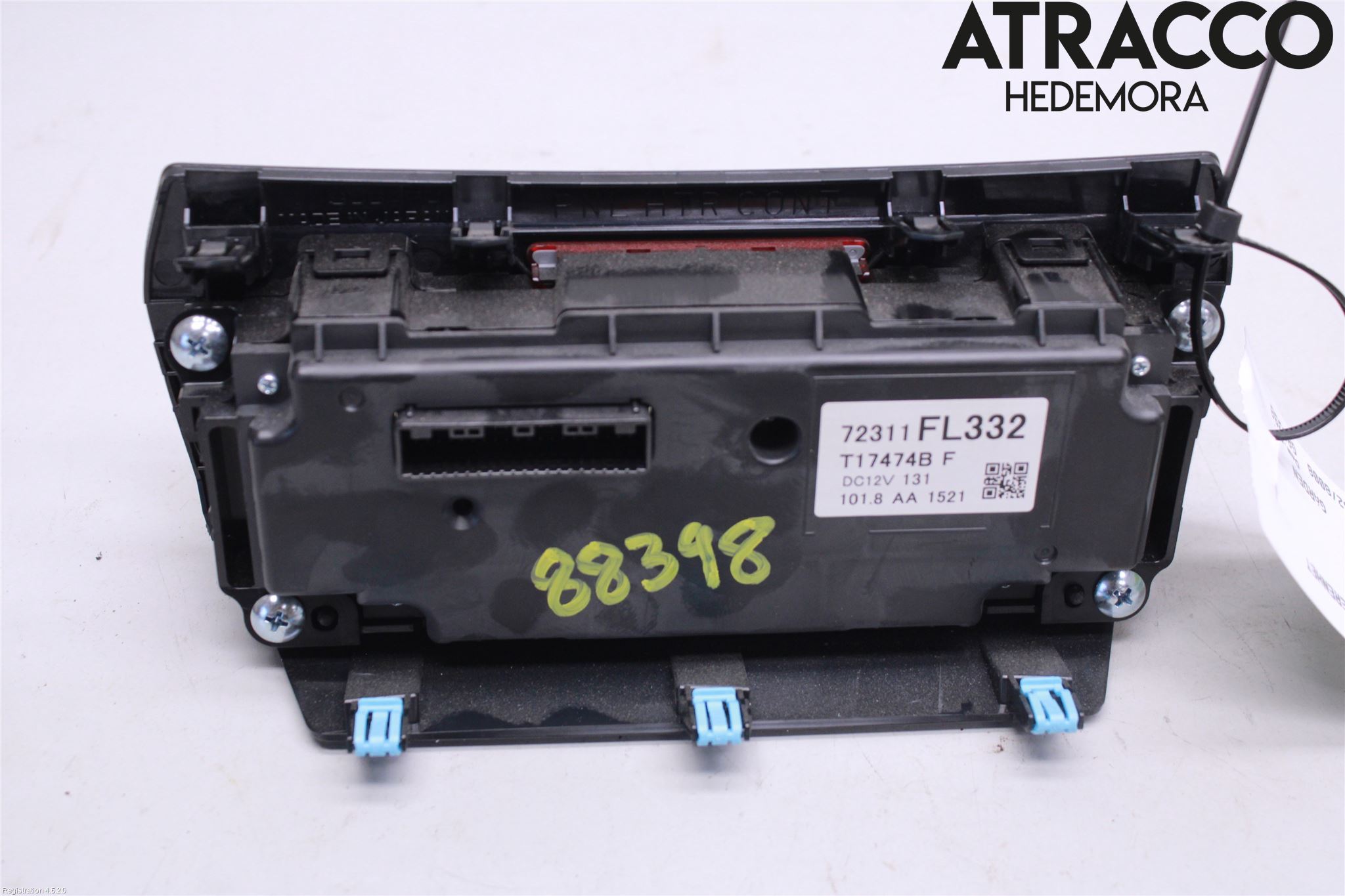 Subaru XV 18-22 Varme Ac Betjening-Display